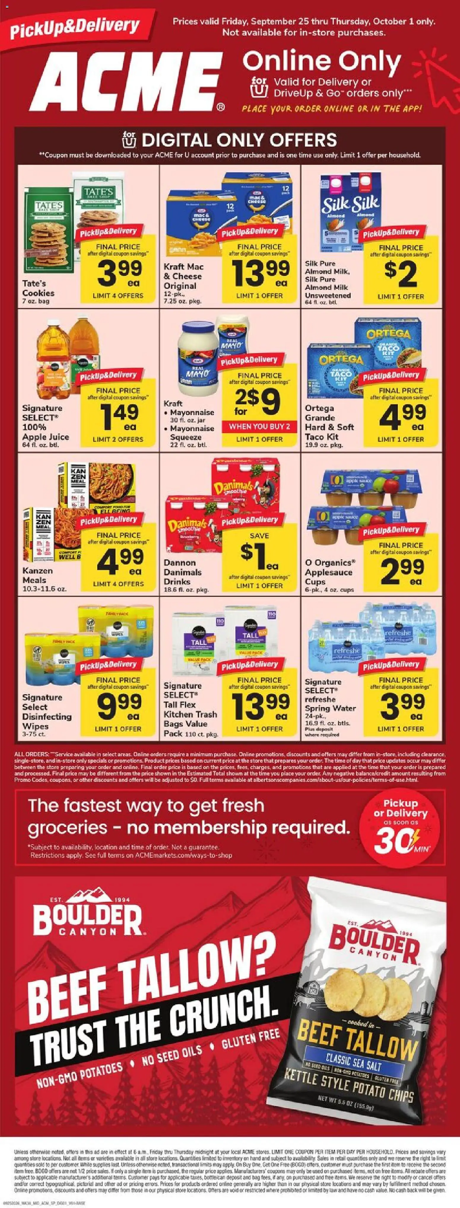 acme - Acme Specialty Publication - 09/25 - 10/01 2026