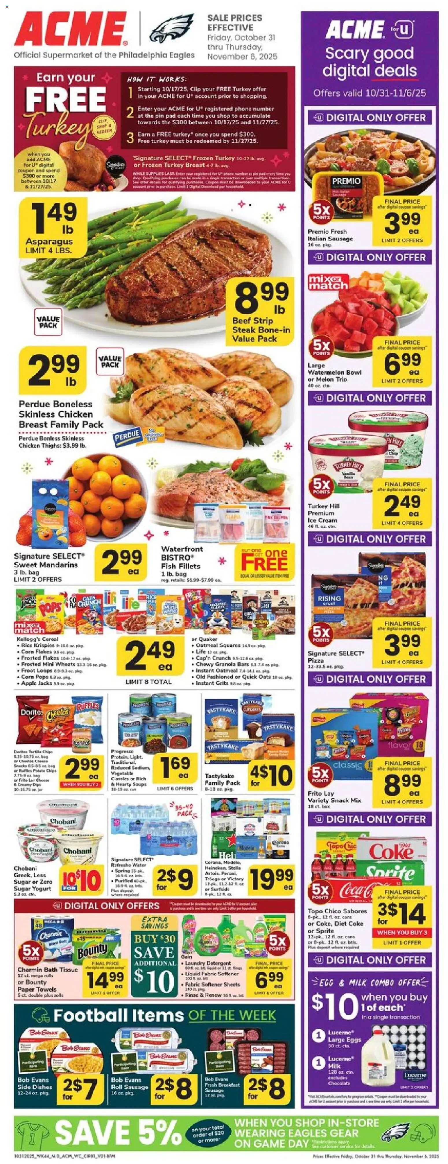 acme - Acme Weekly Ad - 10/31 - 11/06 2025