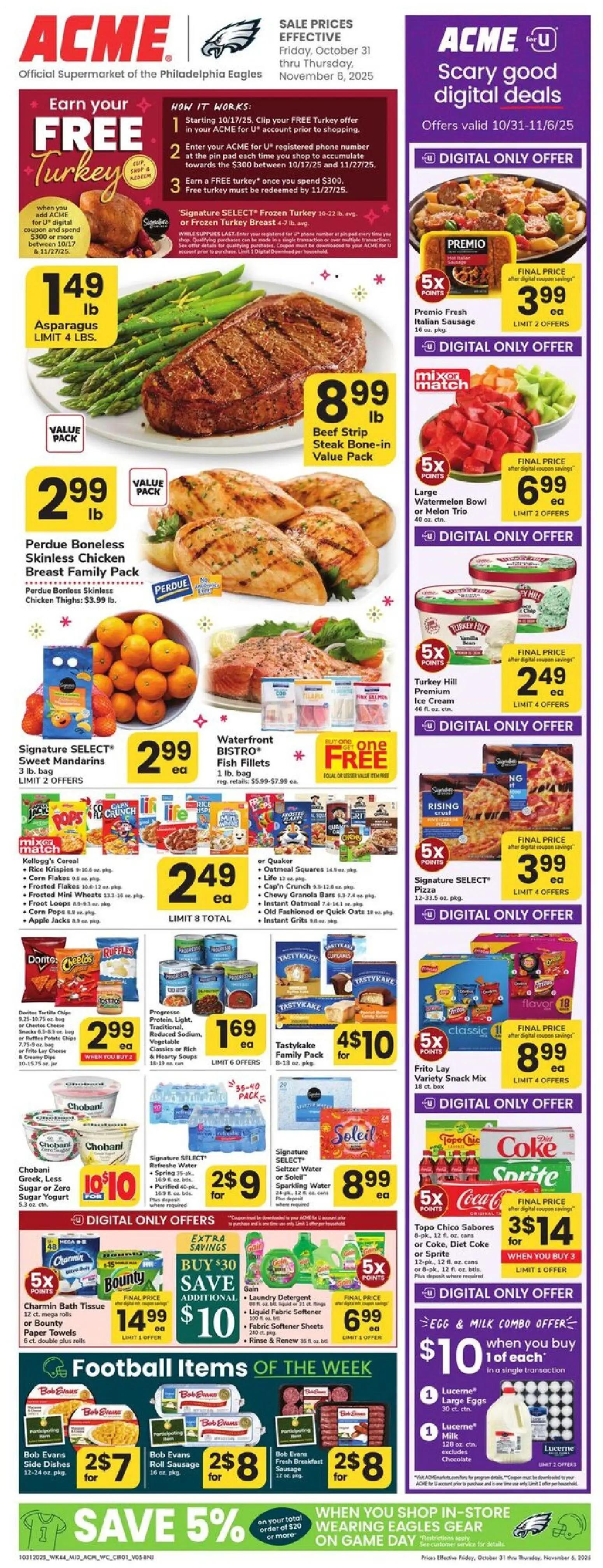acme - Acme Weekly Ad - NJ - 10/31 - 11/06 2025
