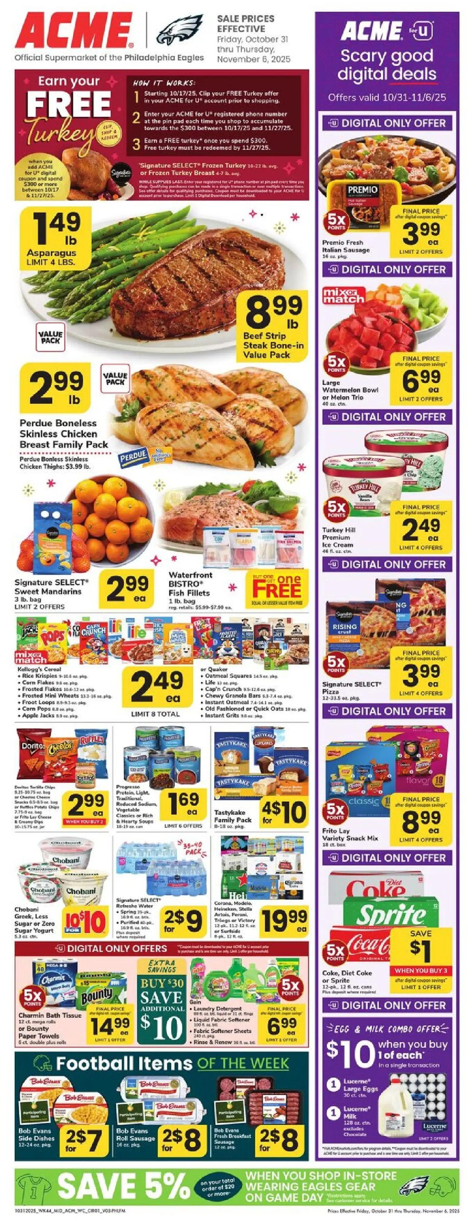 acme - Acme Weekly Ad - PA - 10/31 - 11/06 2025