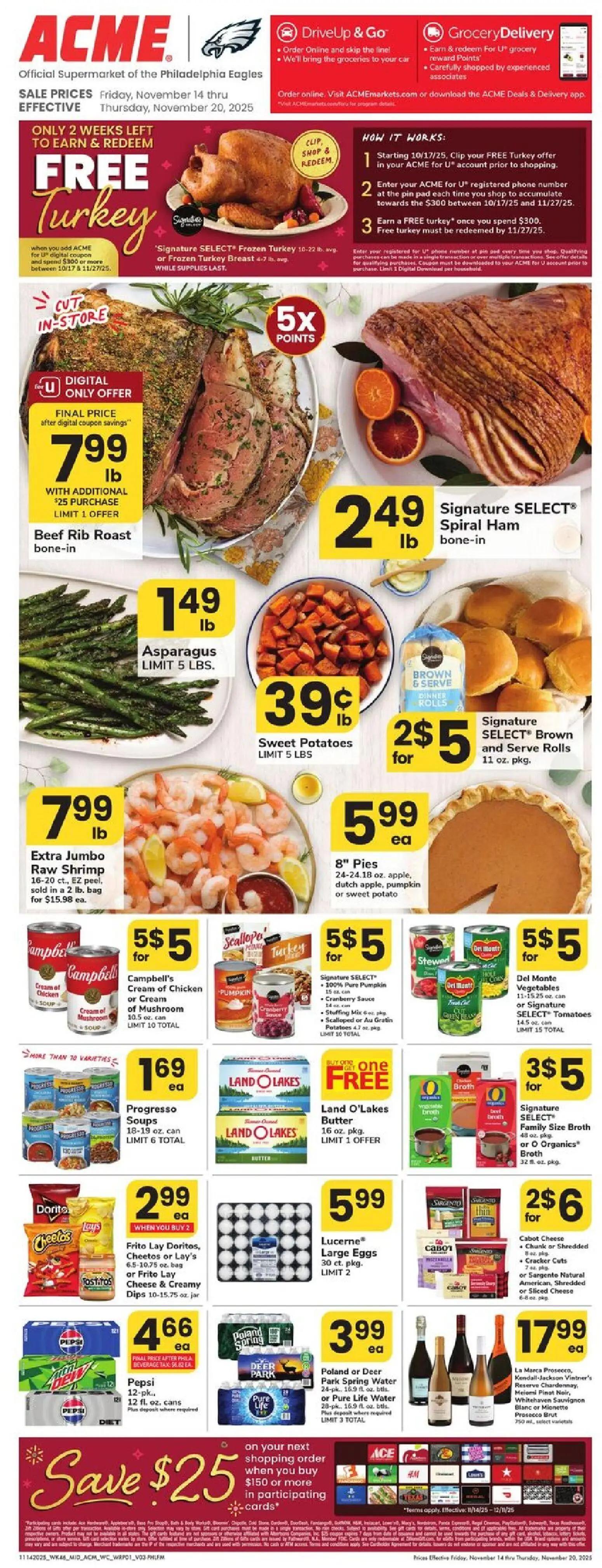 acme - Acme Weekly Ad - 11/14 - 11/20 2025