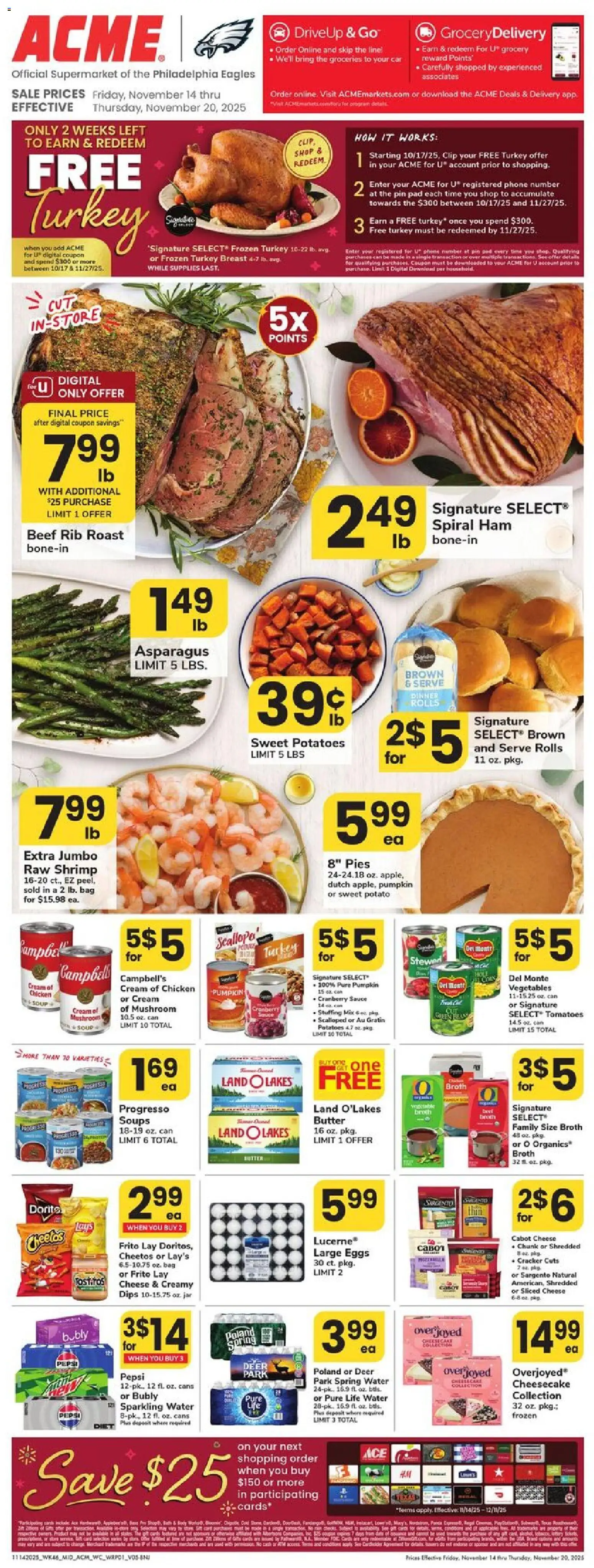 acme - Acme Weekly Ad - NJ - 11/14 - 11/20 2025
