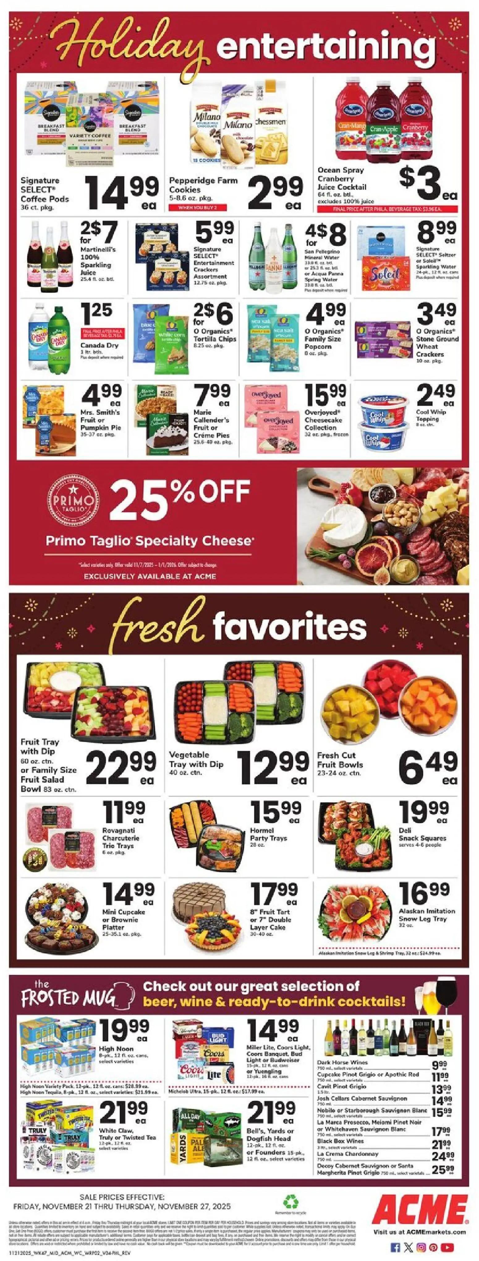 acme - Acme Weekly Ad - 11/21 - 11/27 2025 - page: 2