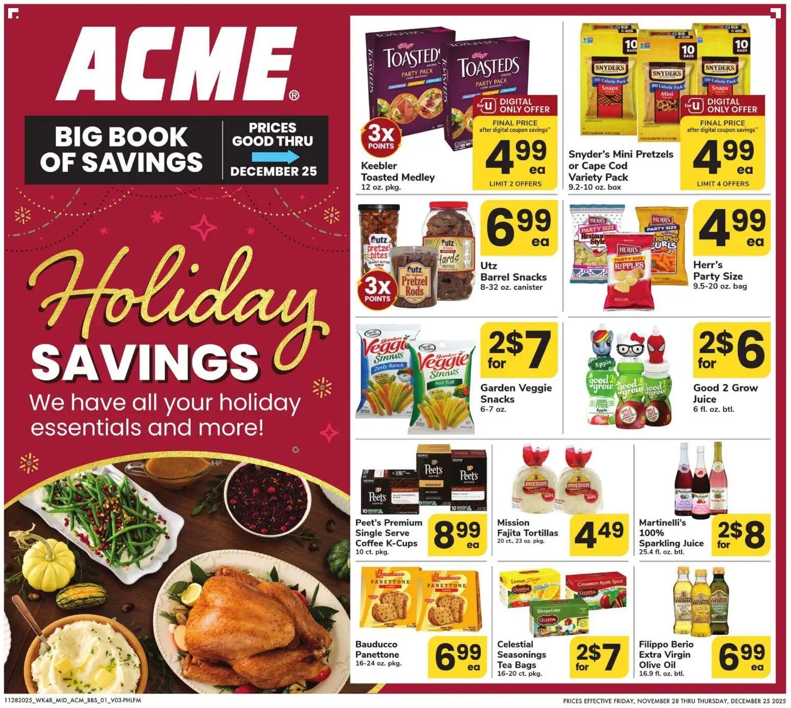 acme - Acme Big Book of Savings - 11/28 - 12/25 2025
