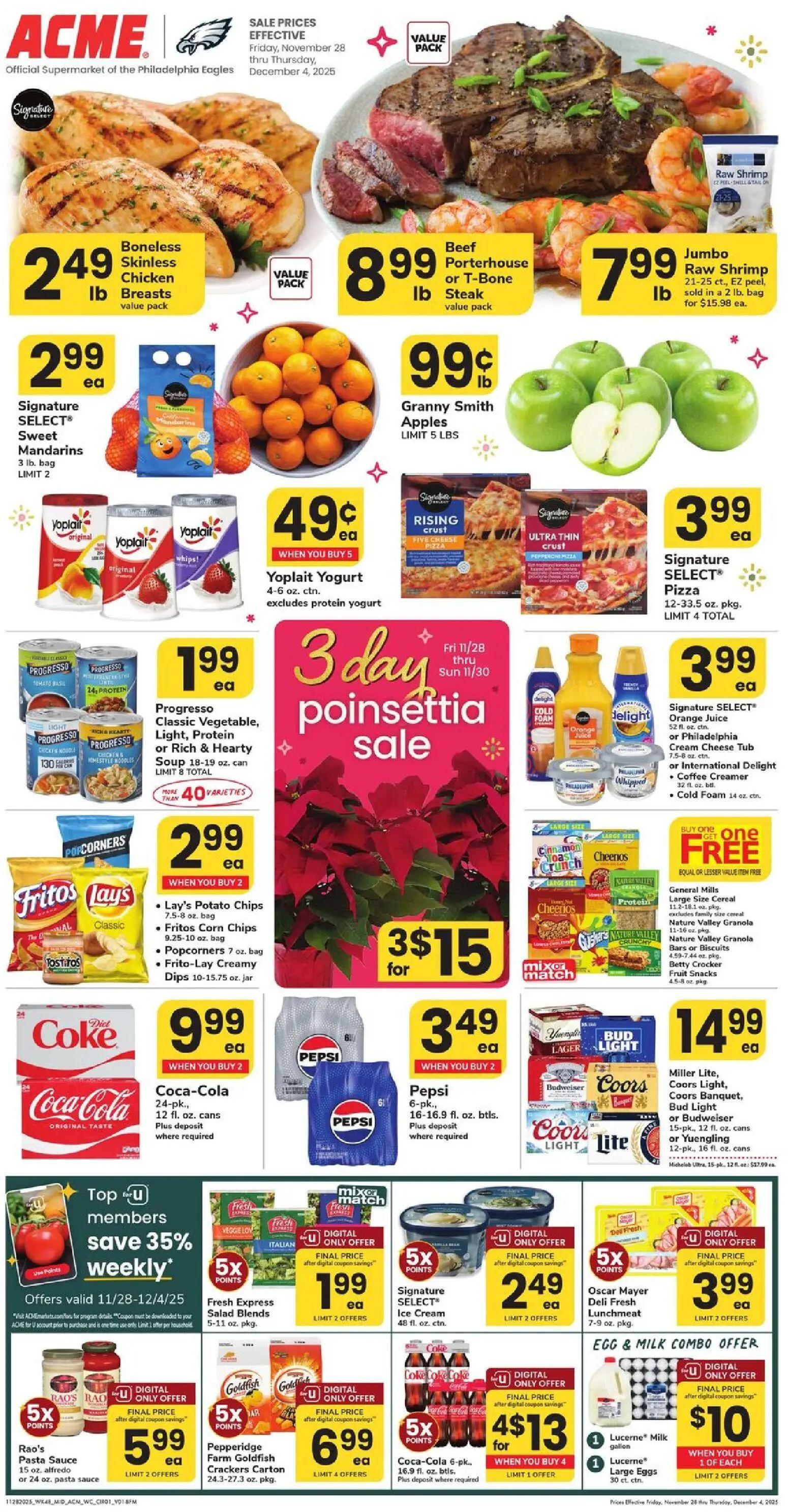 acme - Acme Weekly Ad - PA - 11/28 - 12/04 2025
