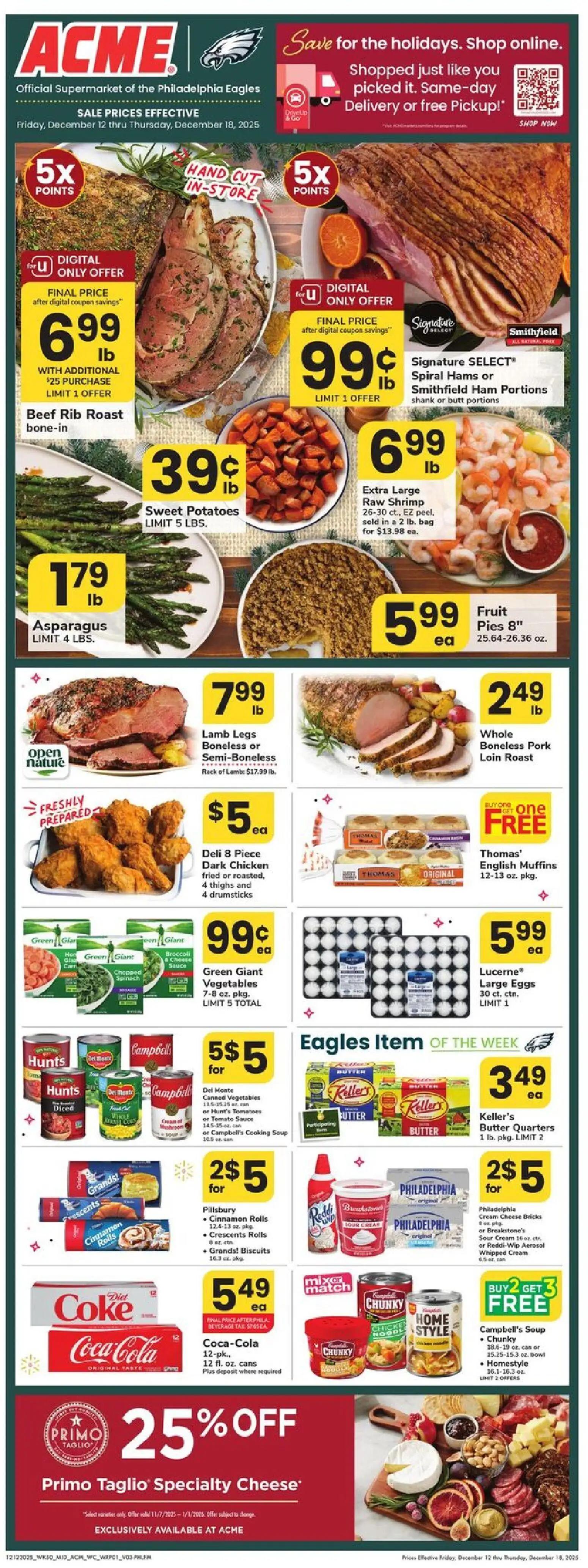 acme - Acme Weekly Ad - 12/12 - 12/18 2025 - page: 1