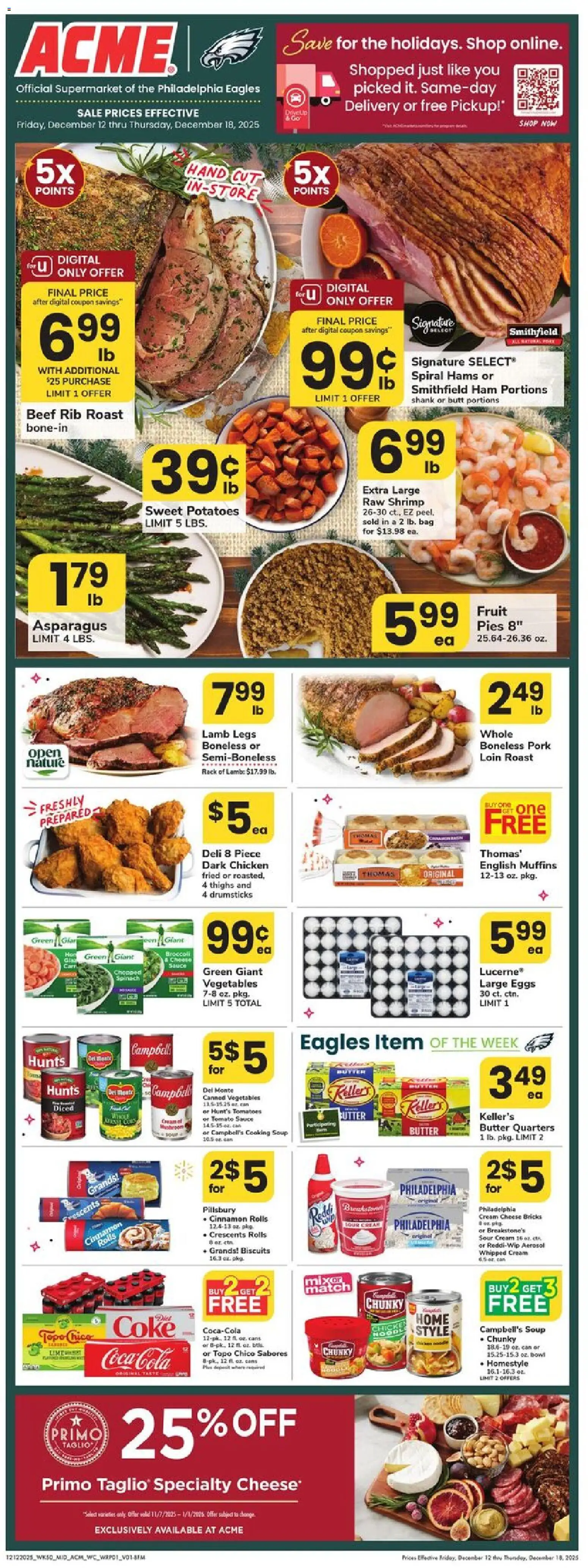 acme - Acme Weekly Ad - PA - 12/12 - 12/18 2025