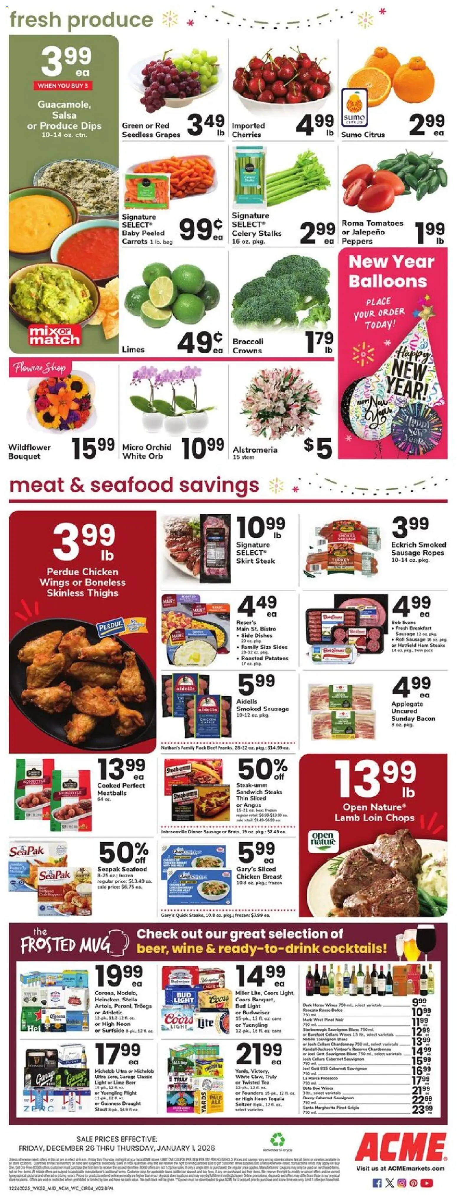 acme - Acme Weekly Ad - 12/26/2025 - 01/01/2026 2025 - page: 4