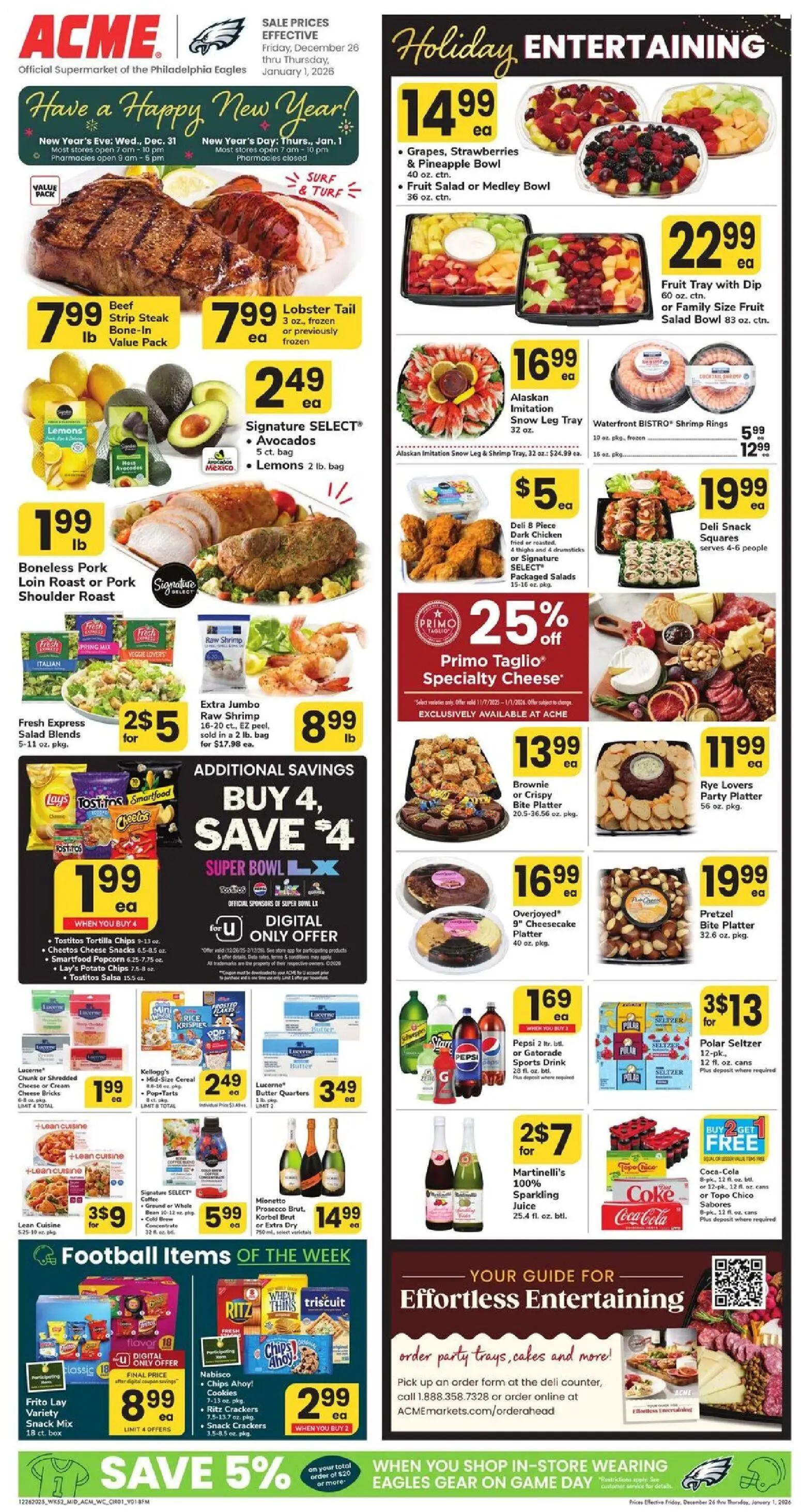 acme - Acme Weekly Ad - PA - 12/26/2025 - 01/01/2026 2025