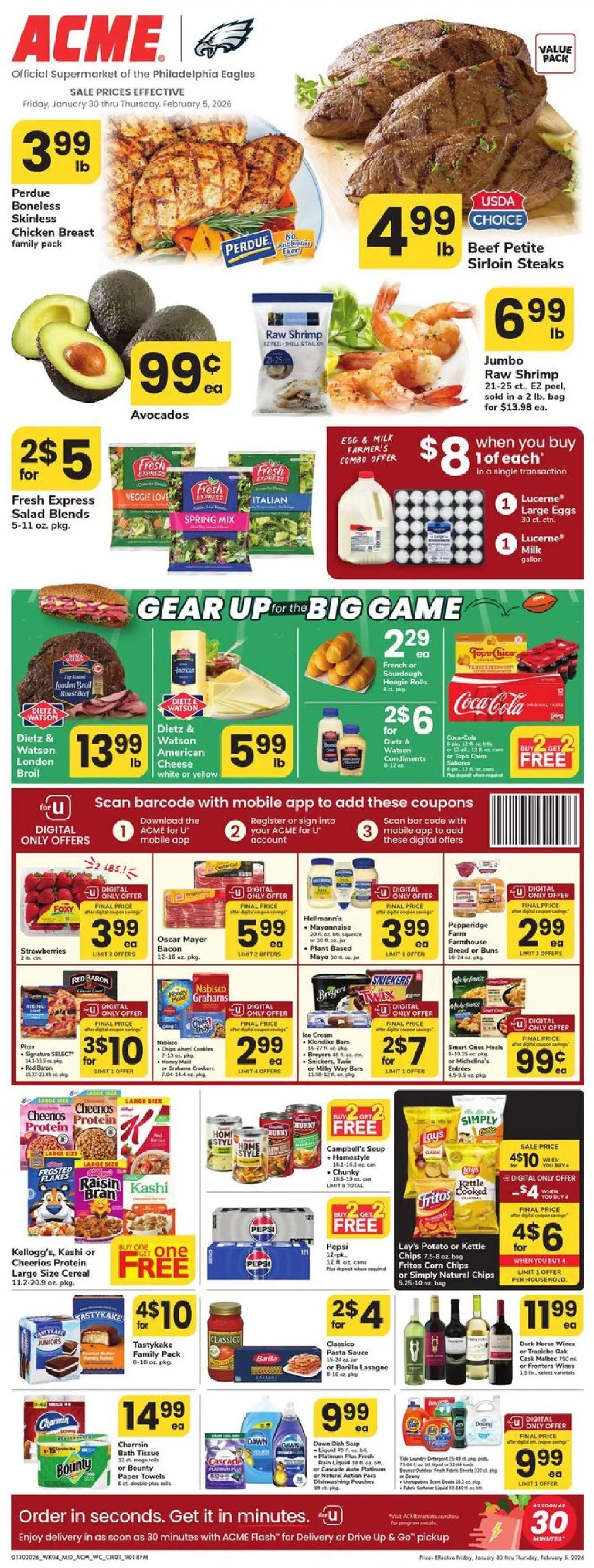 acme - Acme Weekly Ad - PA - 01/30 - 02/05 2026