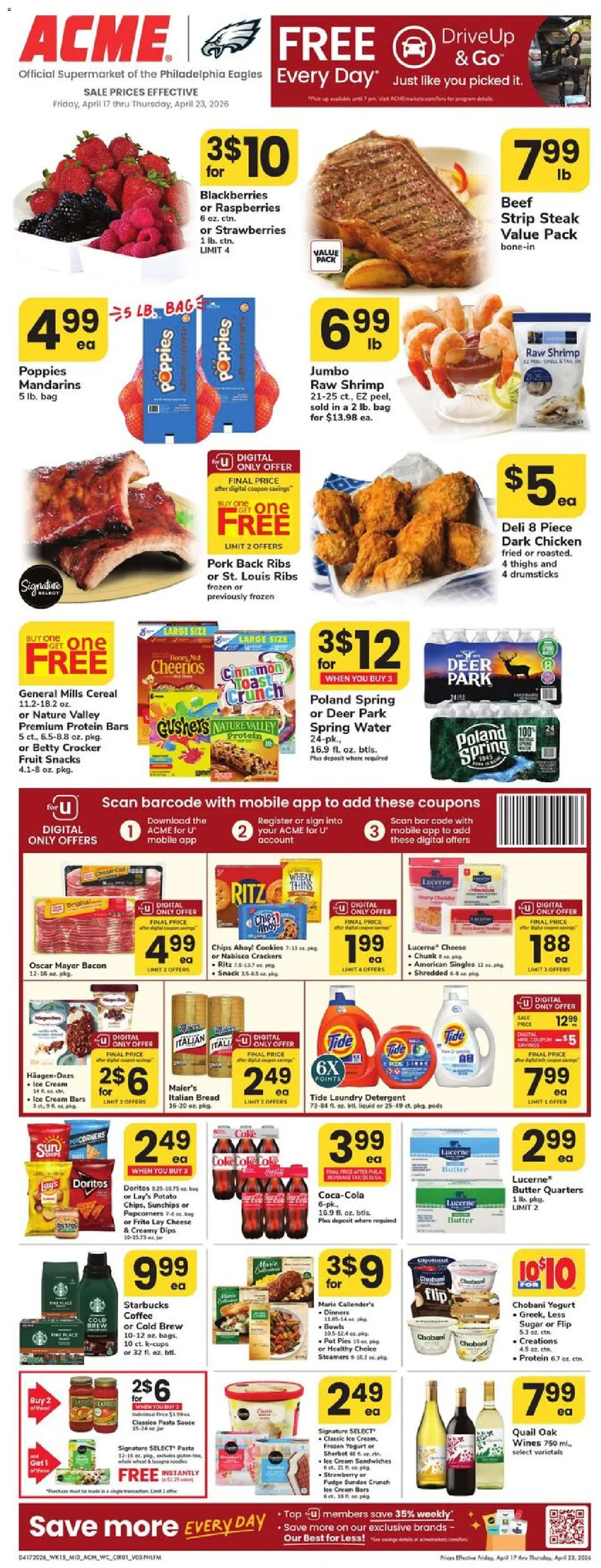 acme - Acme Weekly Ad - 04/17 - 04/23 2026 - page: 1