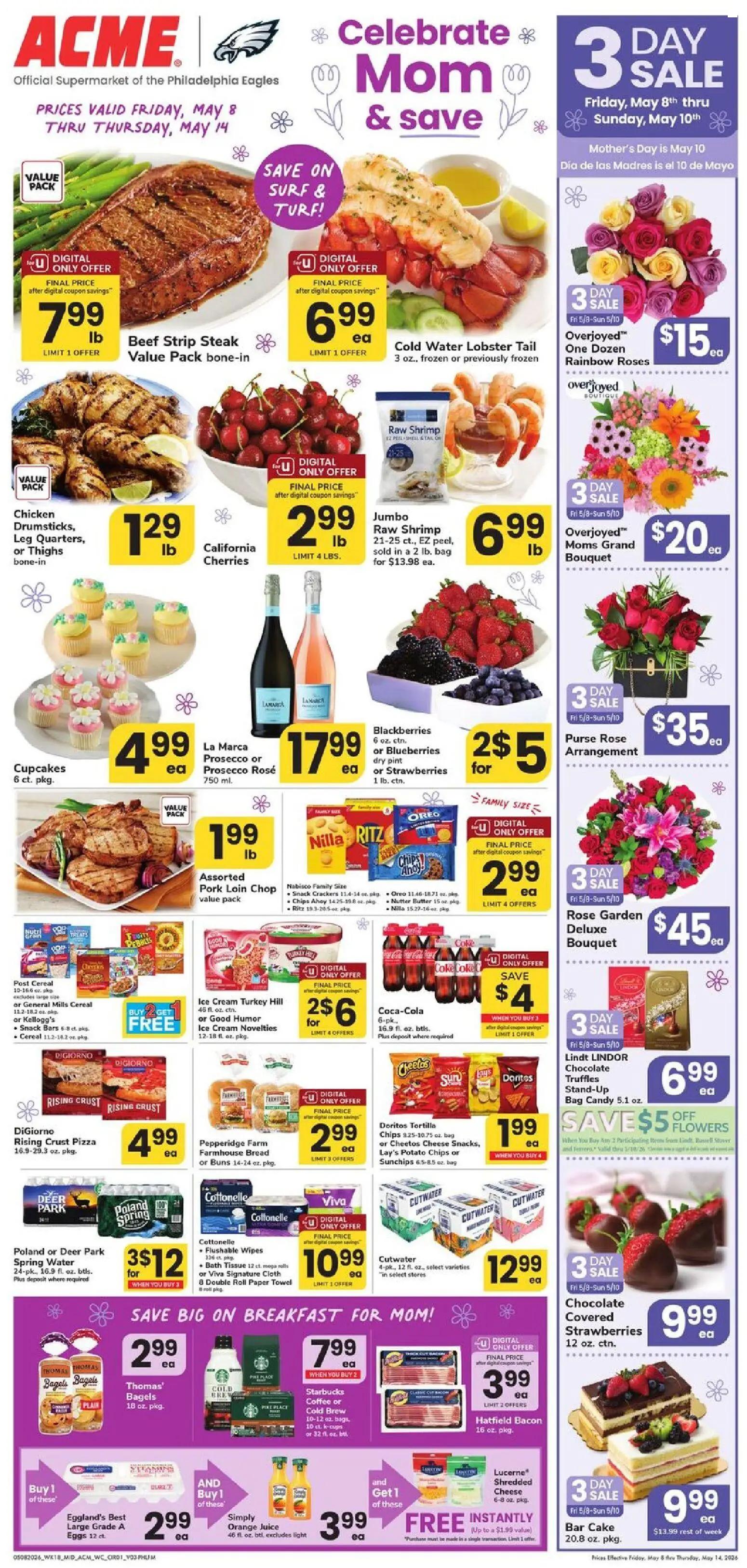 acme - Acme Weekly Ad - 05/08 - 05/14 2026 - page: 1