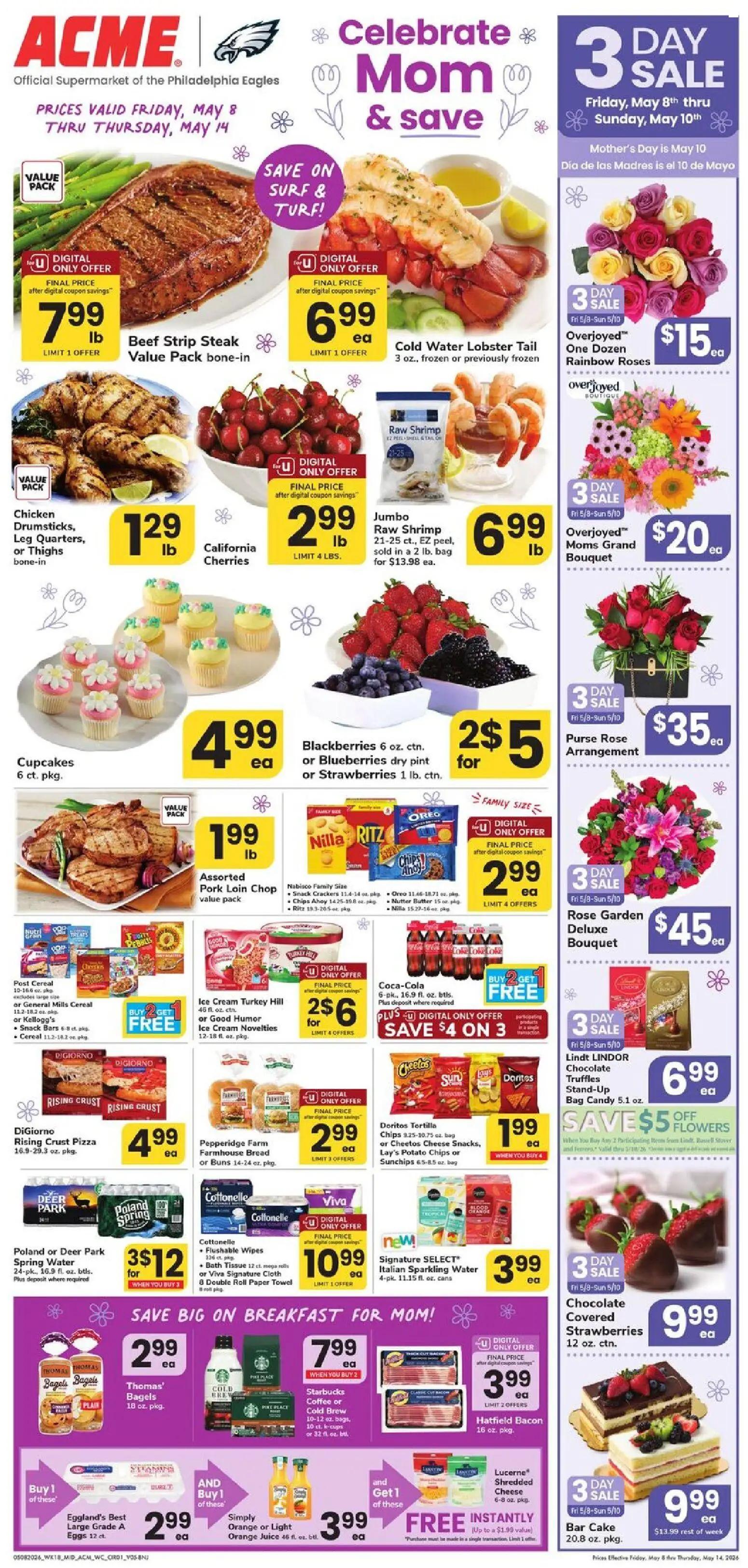 acme - Acme Weekly Ad - NJ - 05/08 - 05/14 2026