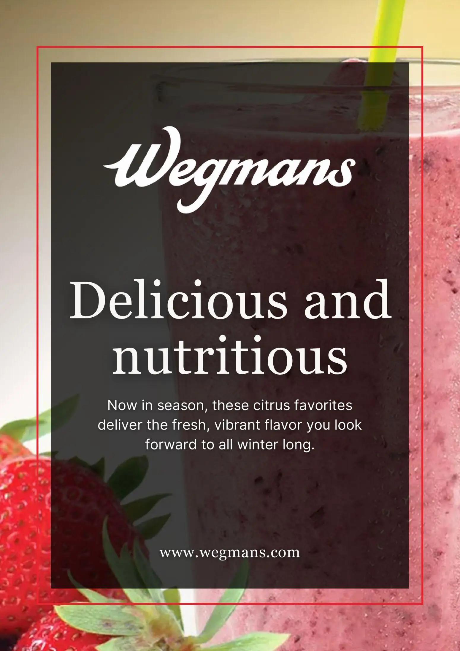 wegmans - Wegmans Monthly Ad - from Thursday 01/01 2026