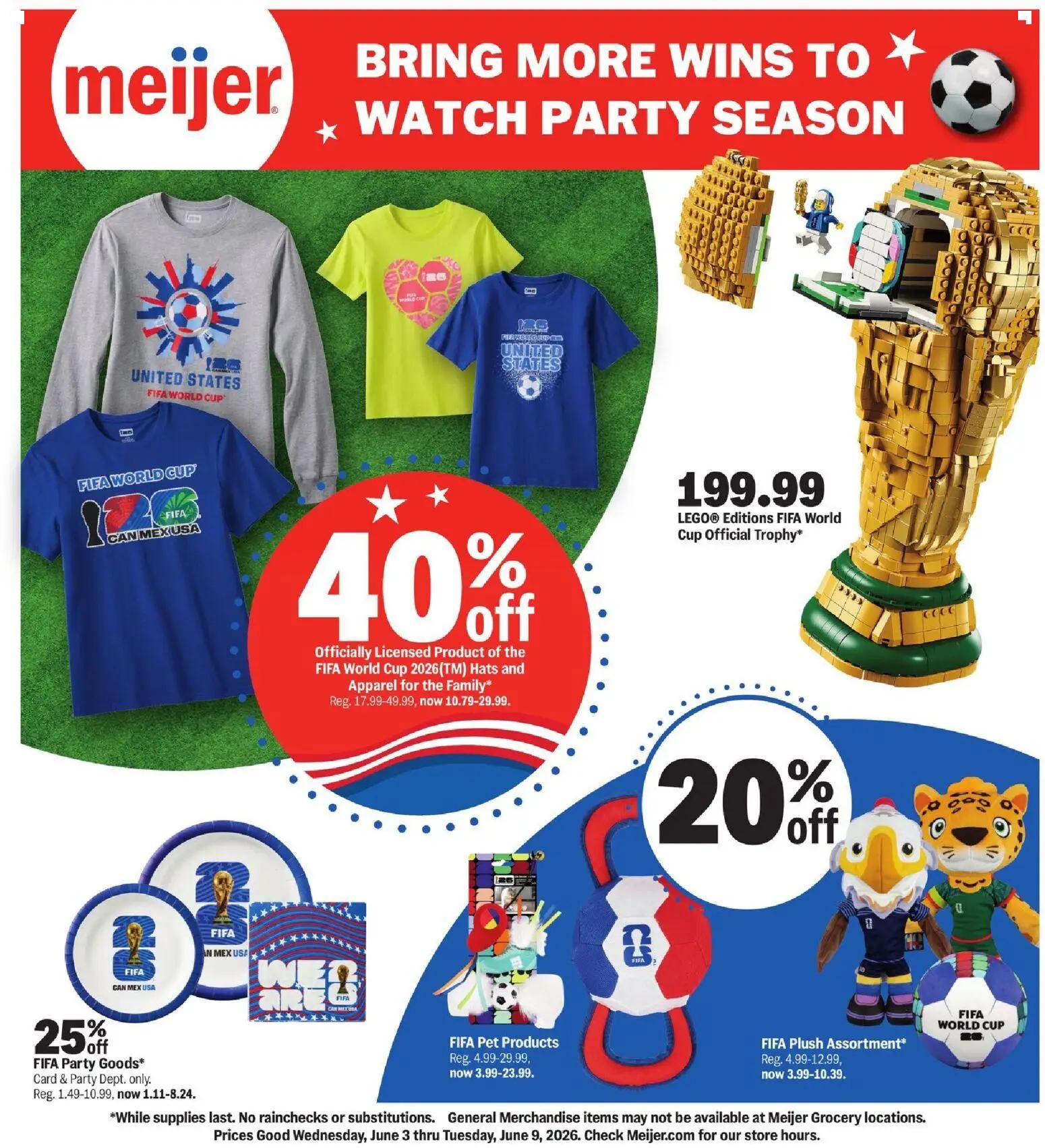 meijer - Meijer Meijer Bring more wins to watch party season - 06/03 - 06/09 2026