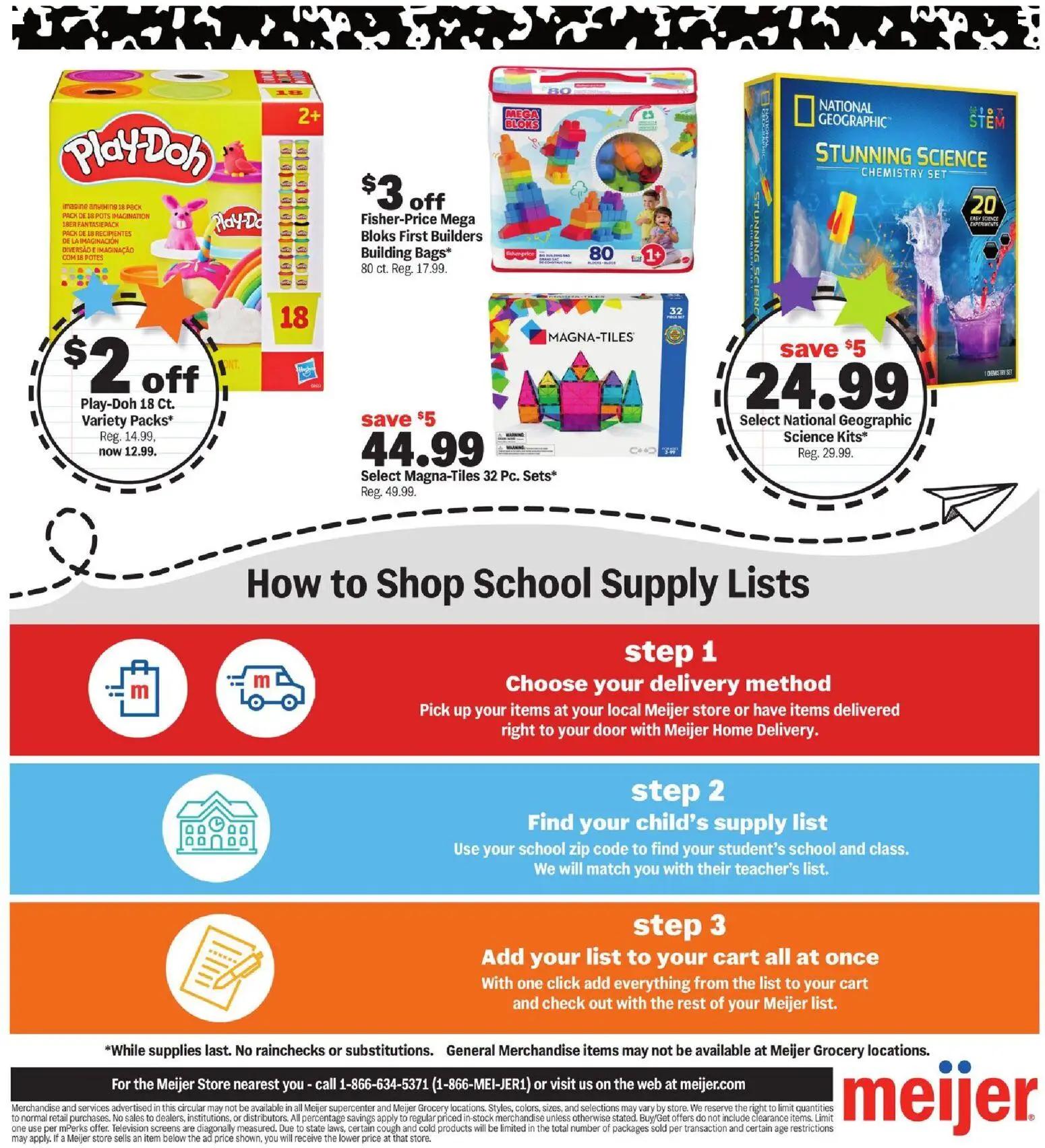 meijer - Meijer Back to School Deals - 07/08 - 07/28 2026 - page: 5