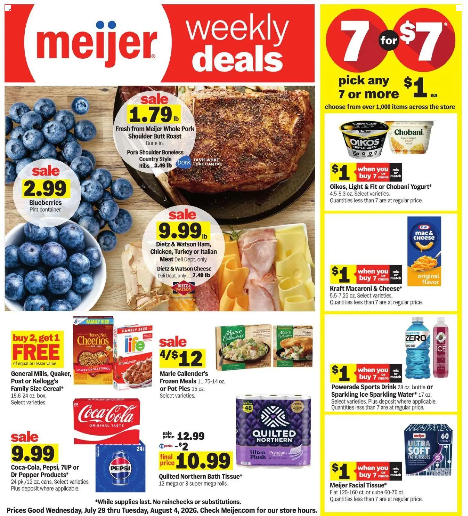 meijer - Meijer Weekly Ad - 07/29 - 08/04 2026 - page: 1