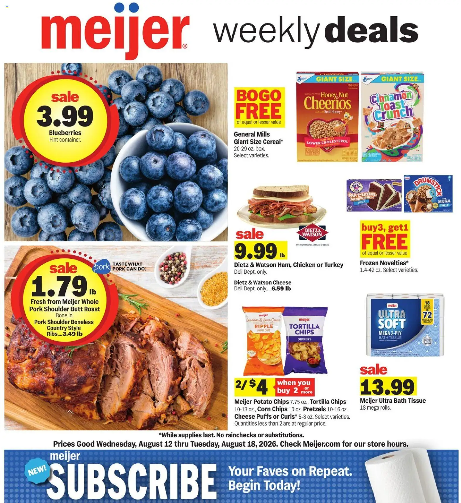meijer - Meijer Weekly Ad - 08/12 - 08/18 2026