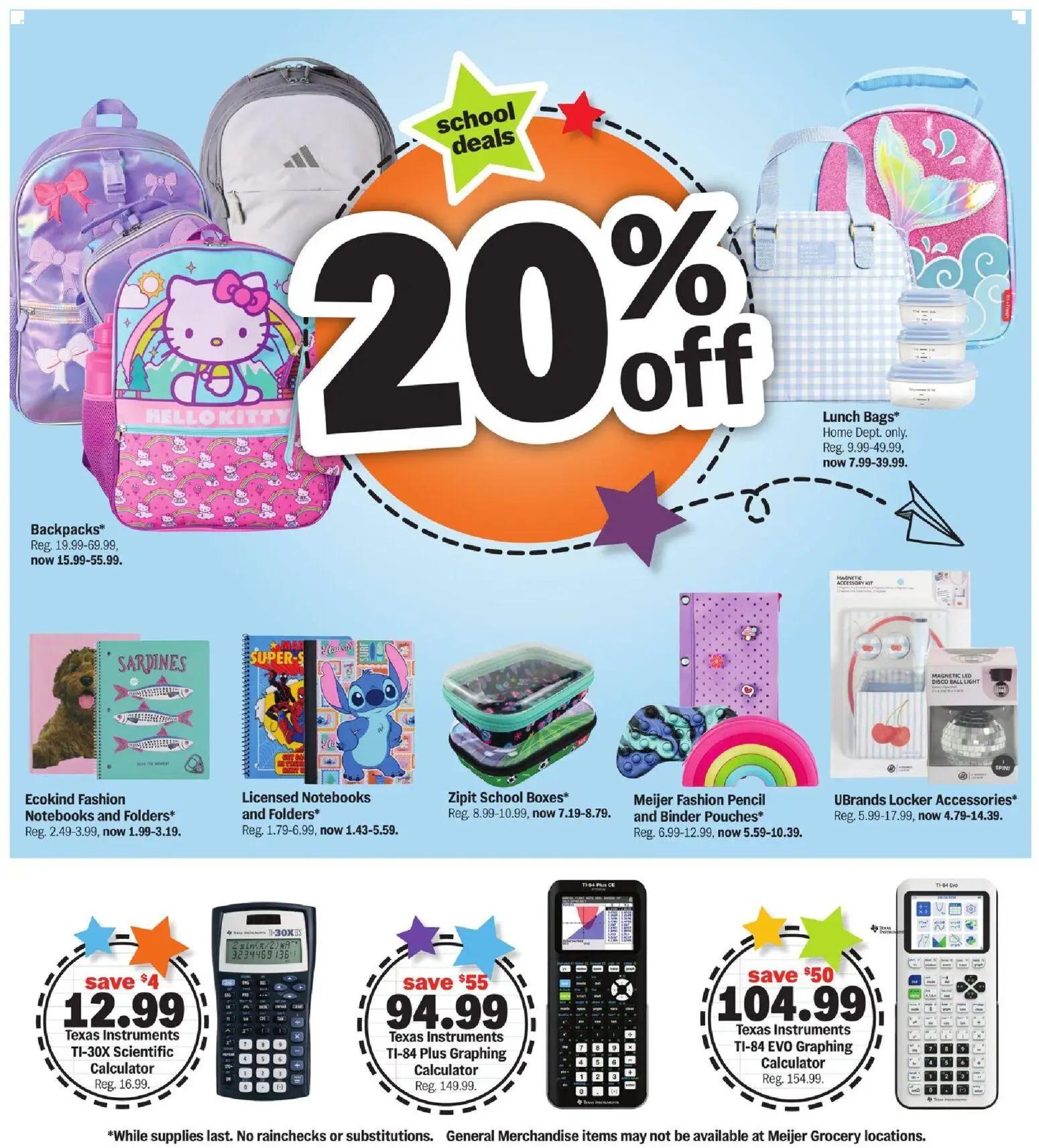 meijer - Meijer Back to School Deals - 08/12 - 08/25 2026 - page: 4