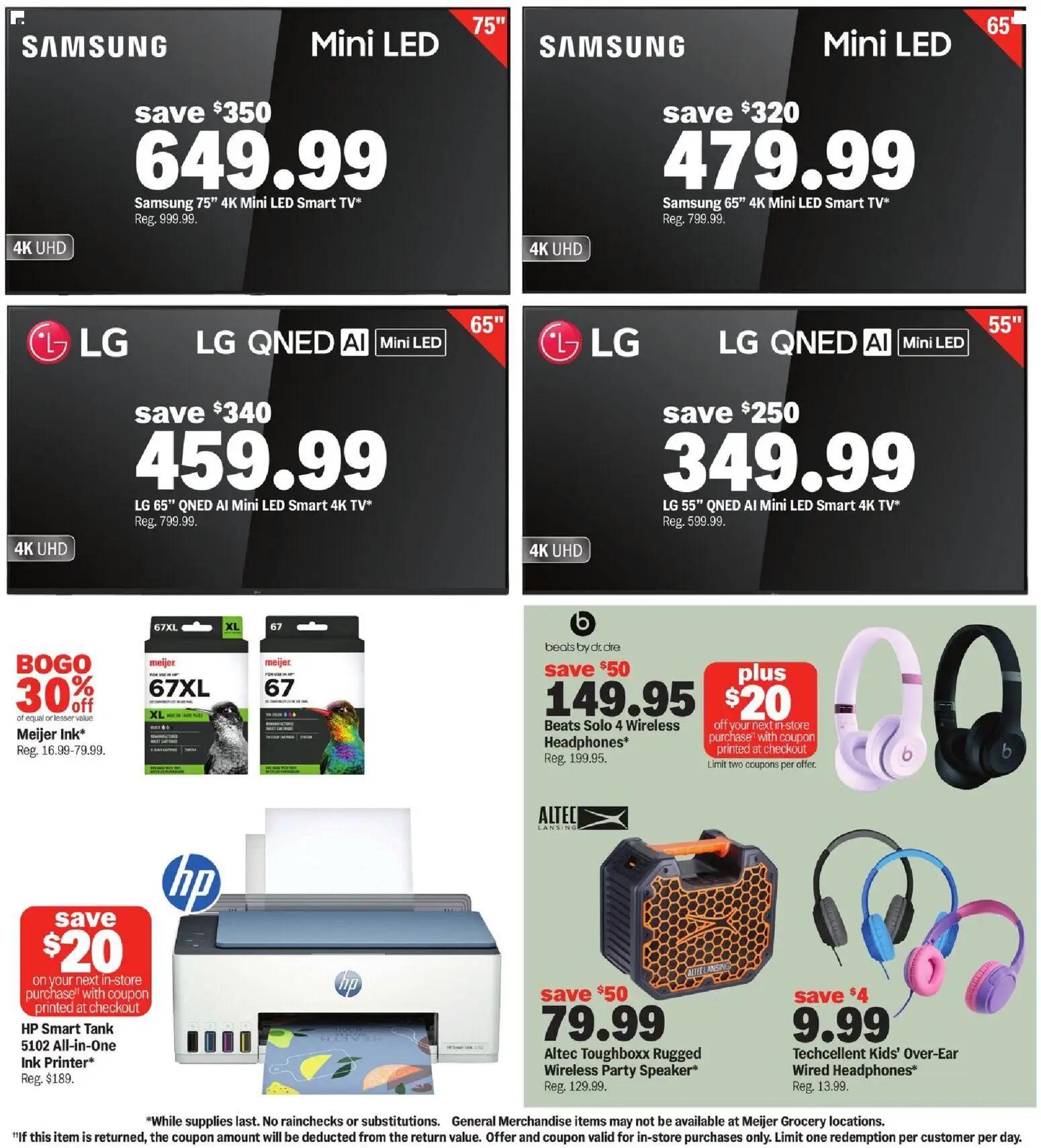 meijer - Meijer College Vibes Real Low Prices - 08/12 - 08/18 2026 - page: 4
