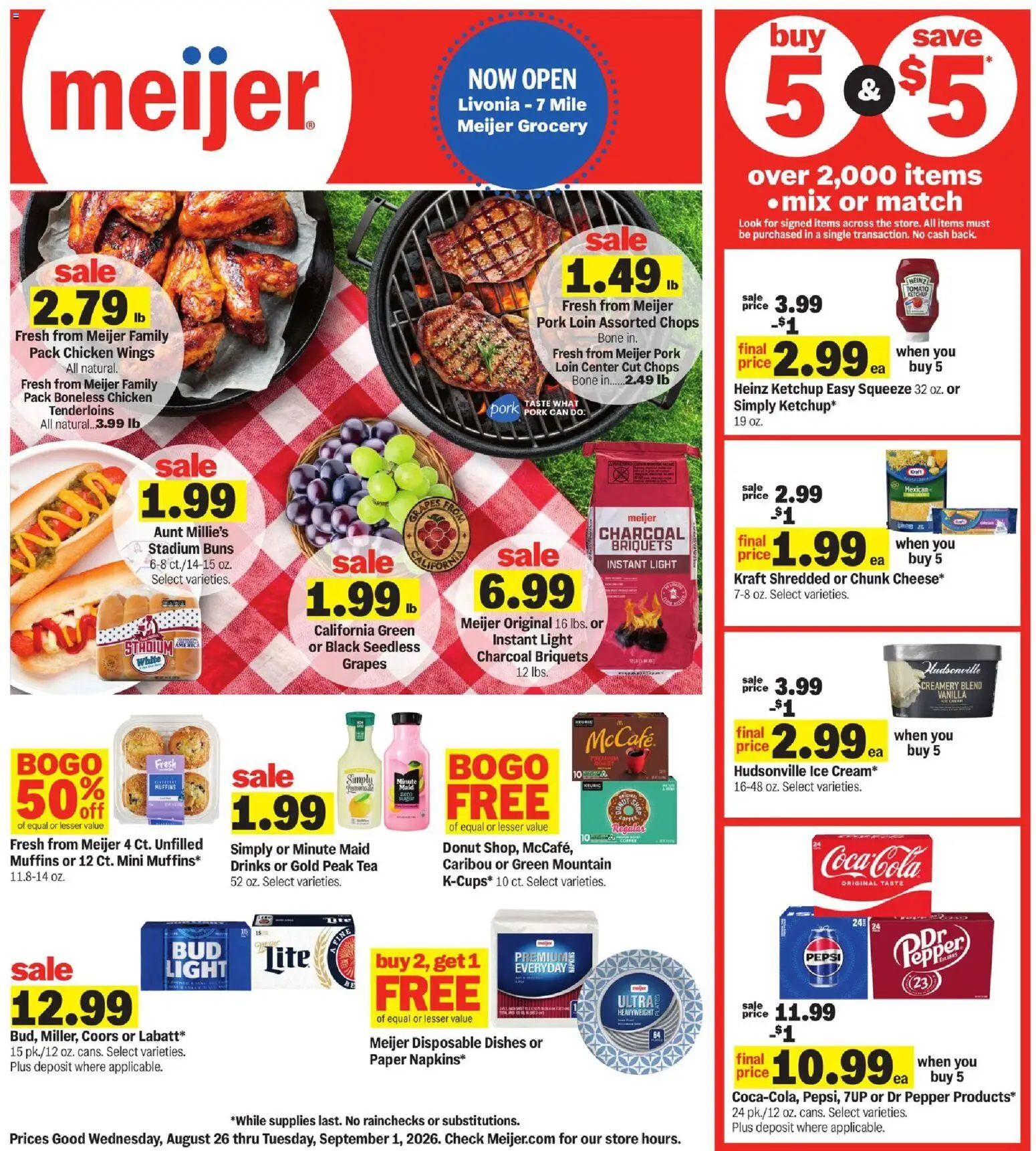 meijer - Meijer Weekly Ad - 08/26 - 09/01 2026 - page: 1