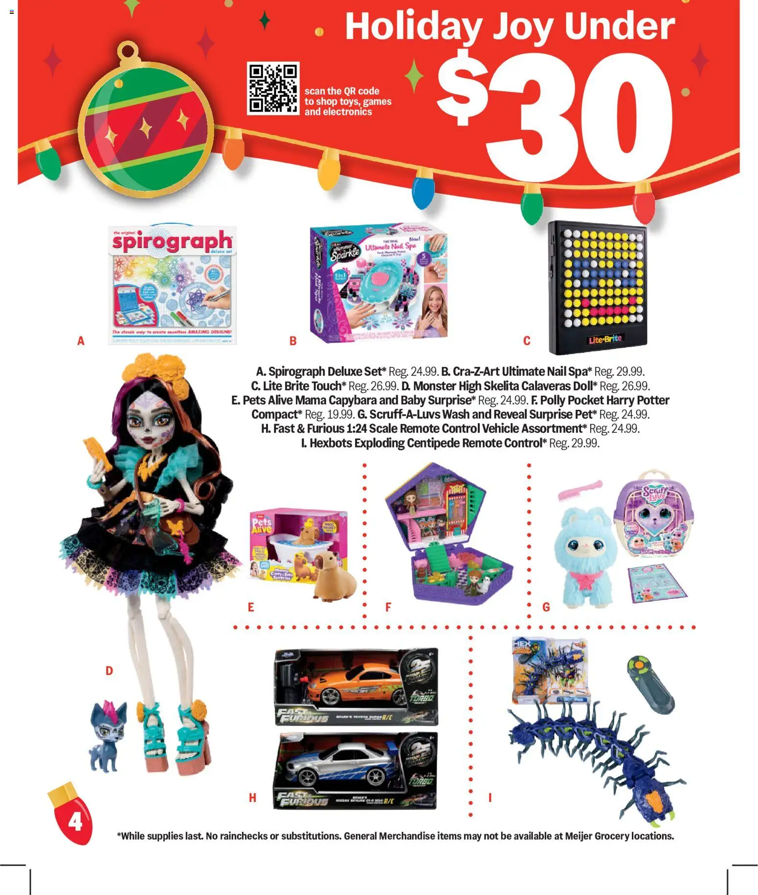 meijer - Meijer Holiday Gift Guide - 10/07 - 12/24 2026 - page: 4