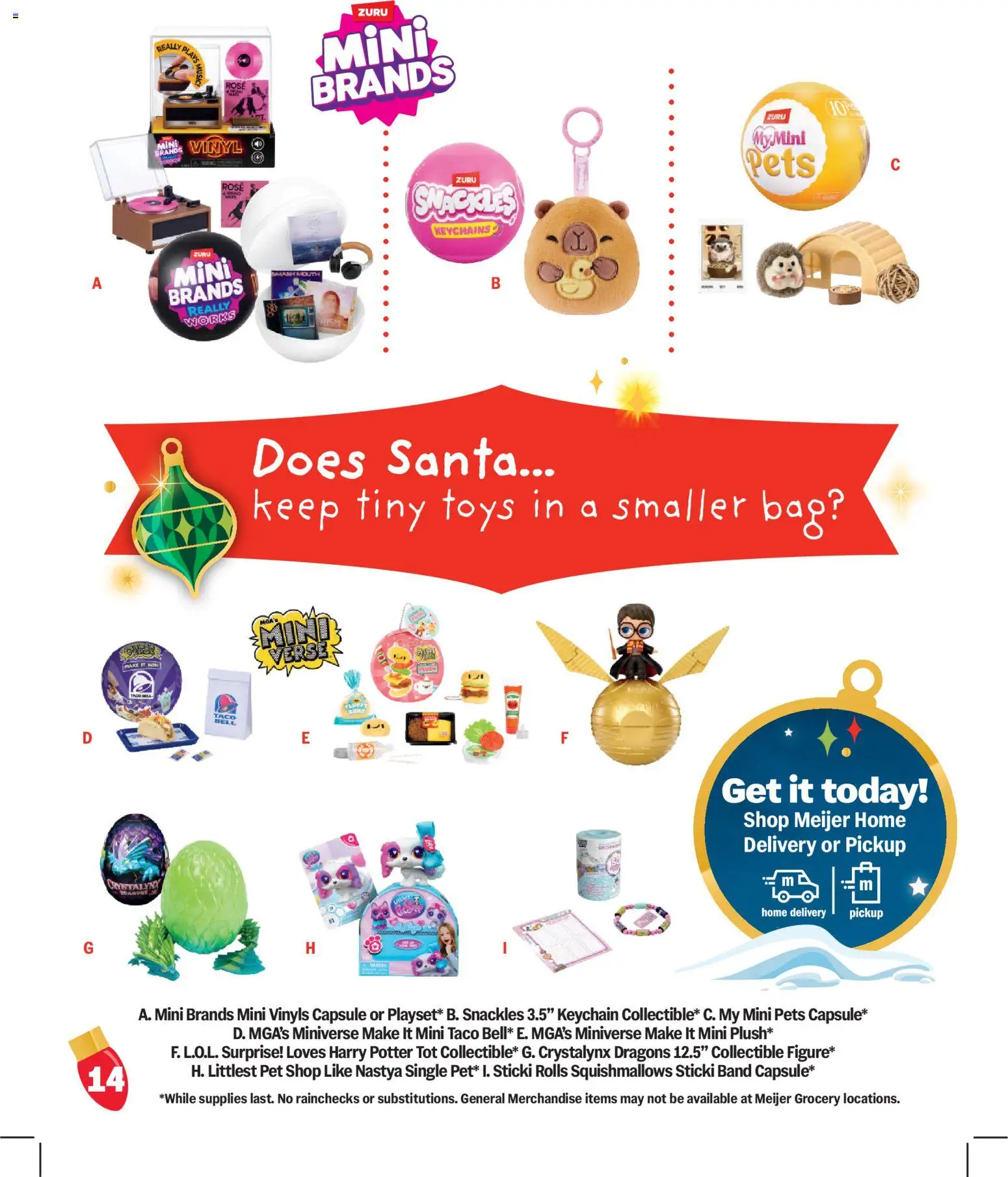meijer - Meijer Holiday Gift Guide - 10/07 - 12/24 2026 - page: 15