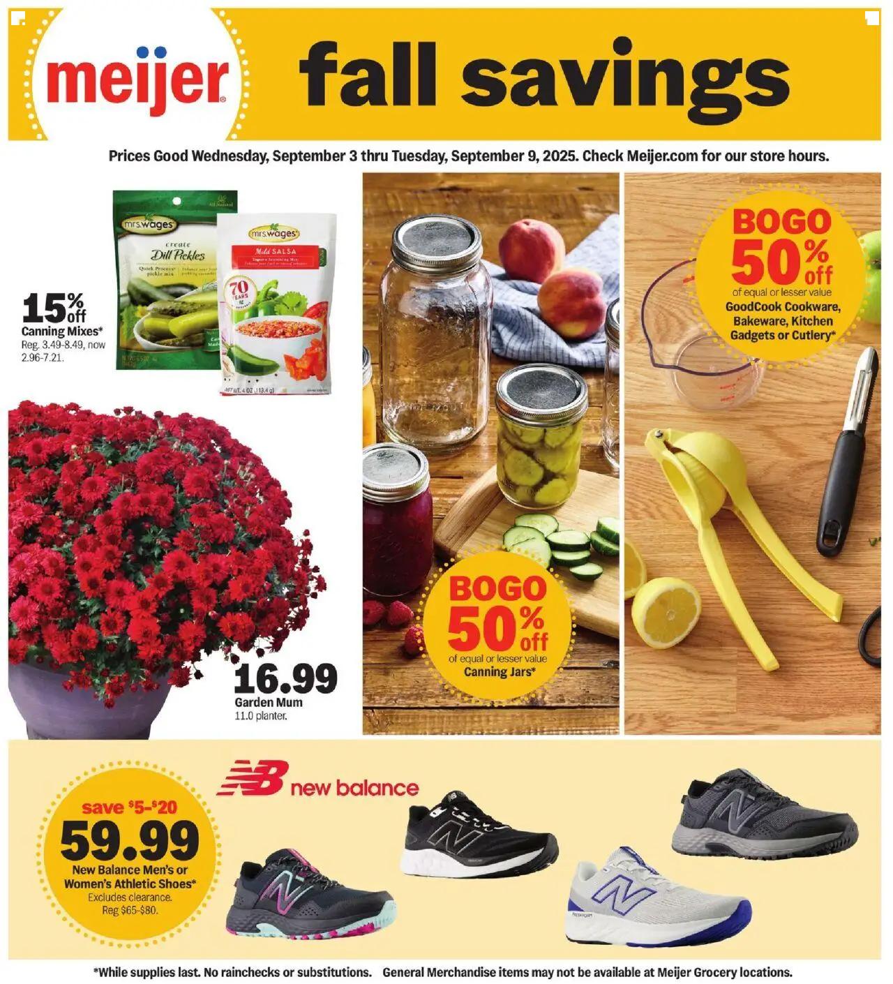 meijer - Meijer Pullout GM - MI - 09/03 - 09/09 2025