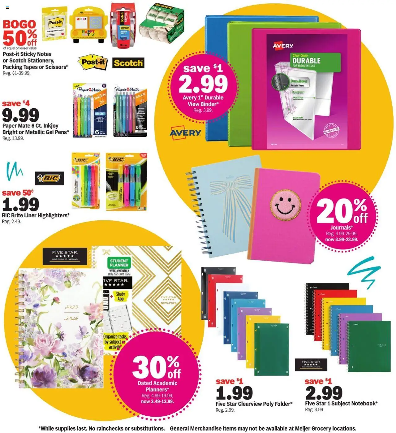 meijer - Meijer Early fall finds at great prices - 08/24 - 09/09 2025 - page: 3