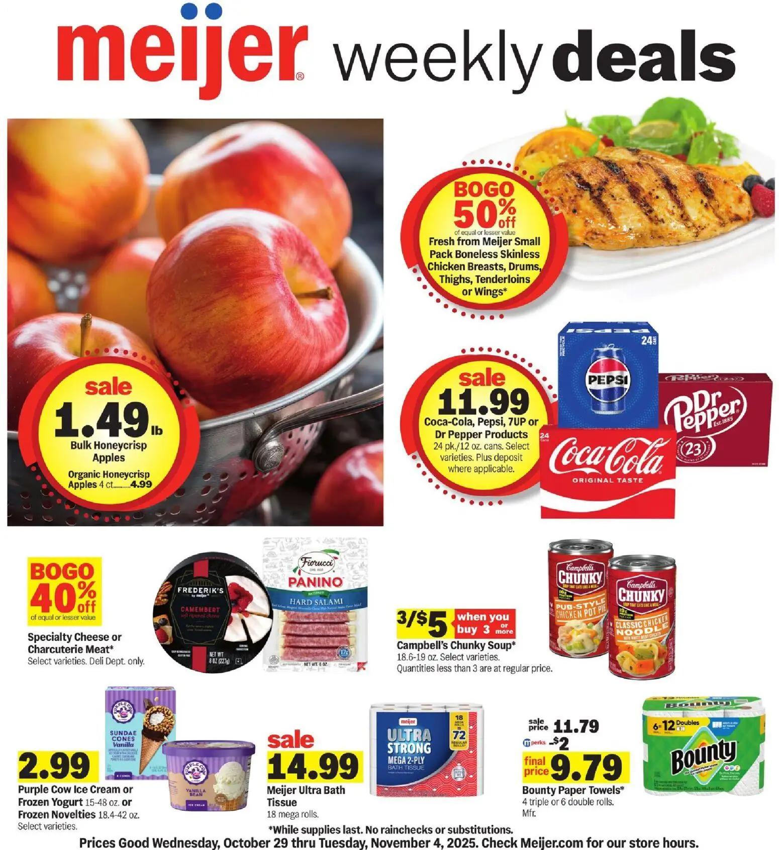 meijer - Meijer Weekly Ad - MI - 10/29 - 11/04 2025