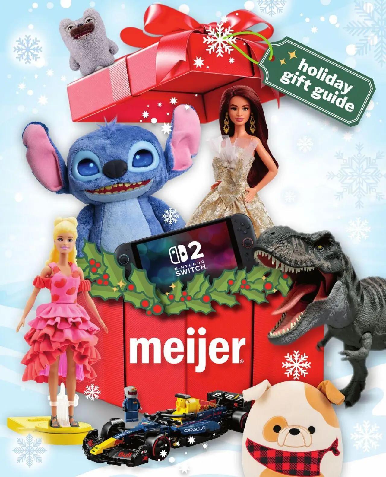 meijer - Meijer Holiday Gift Guide - 10/08 - 12/24 2025 - page: 1