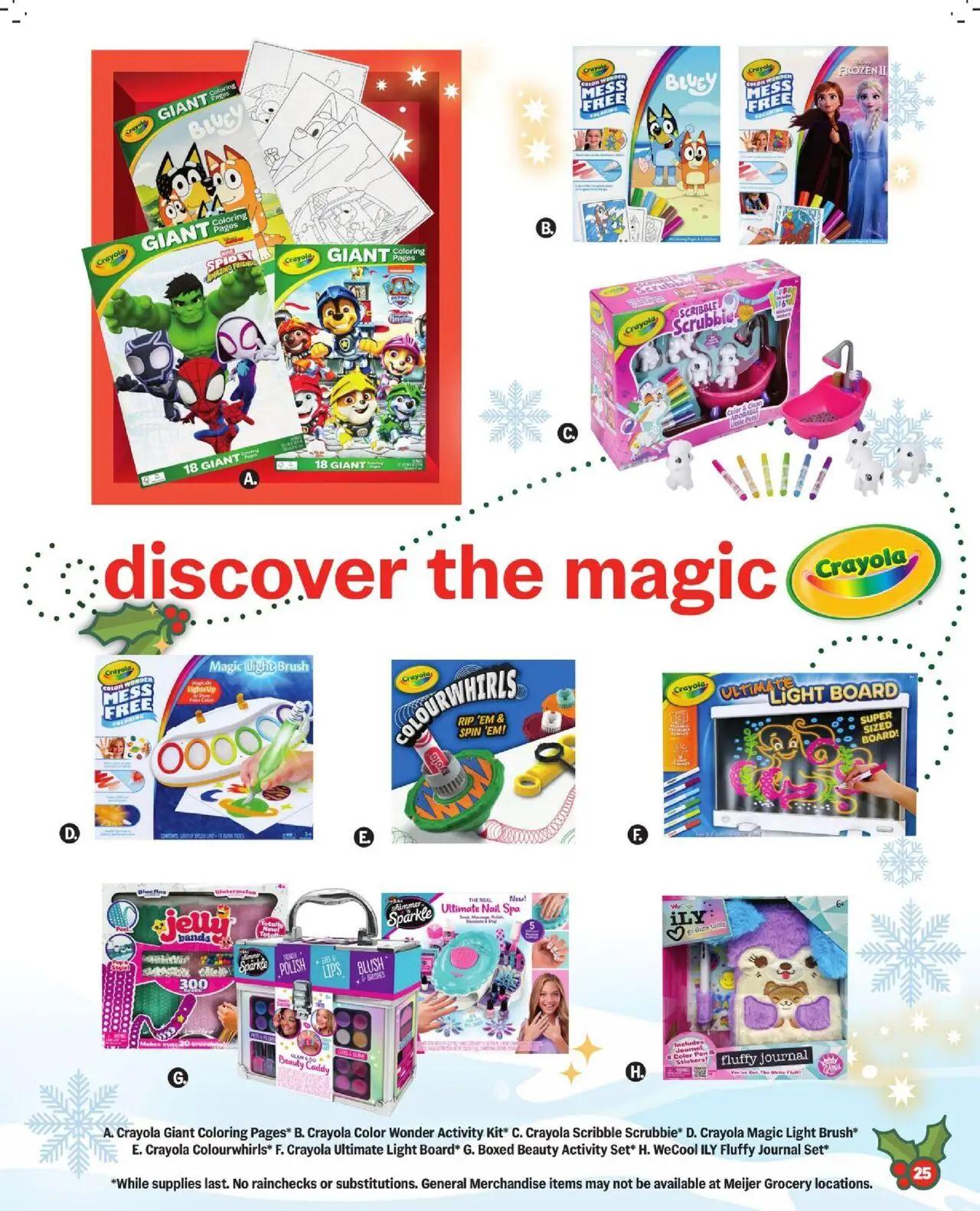 meijer - Meijer Holiday Gift Guide - 10/08 - 12/24 2025 - page: 25
