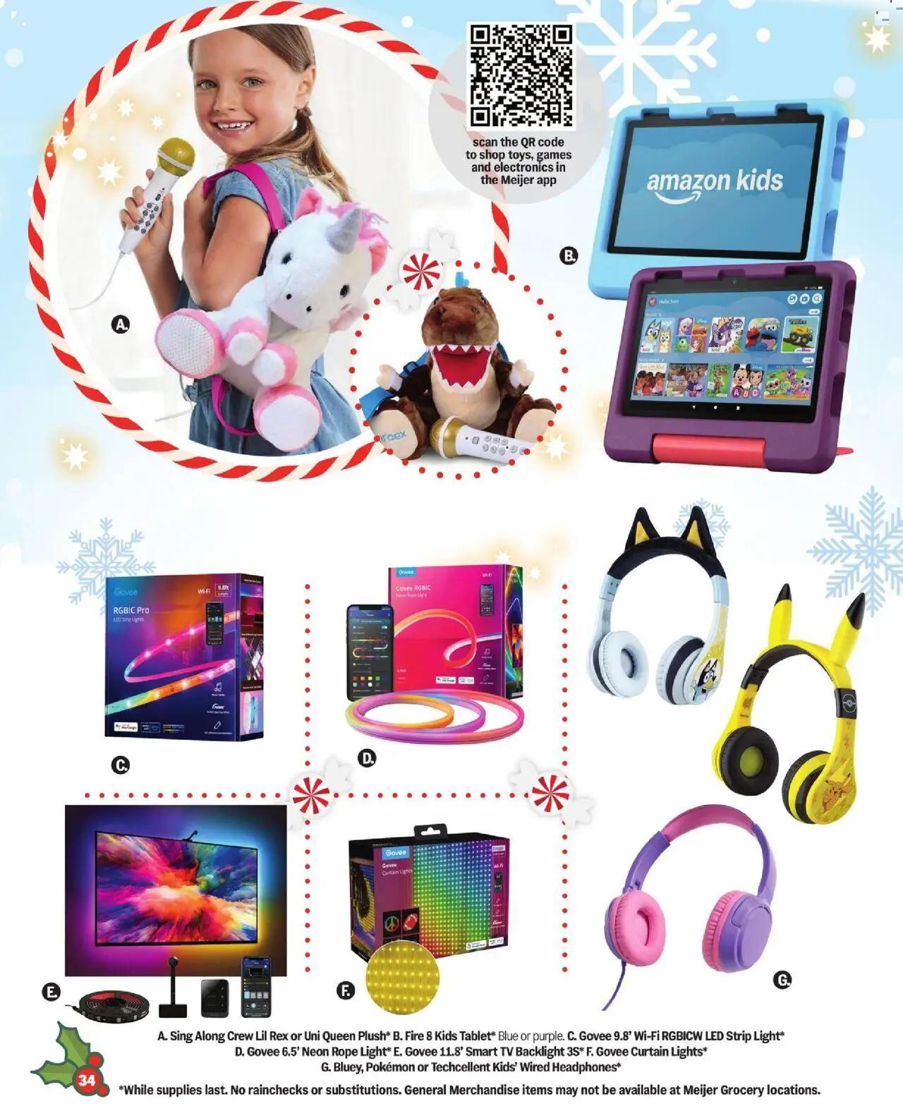 meijer - Meijer Holiday Gift Guide - 10/08 - 12/24 2025 - page: 34
