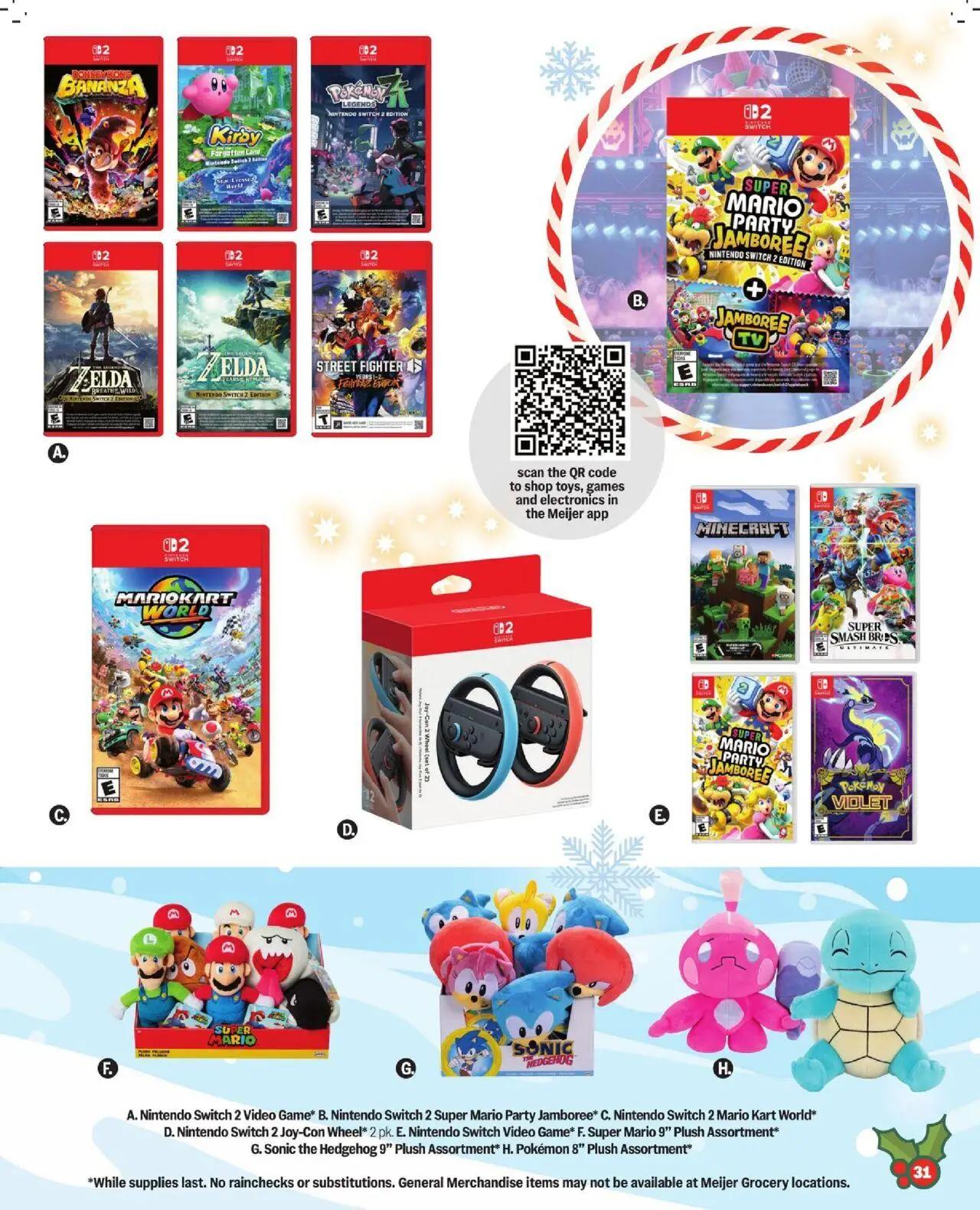 meijer - Meijer Holiday Gift Guide - 10/08 - 12/24 2025 - page: 31