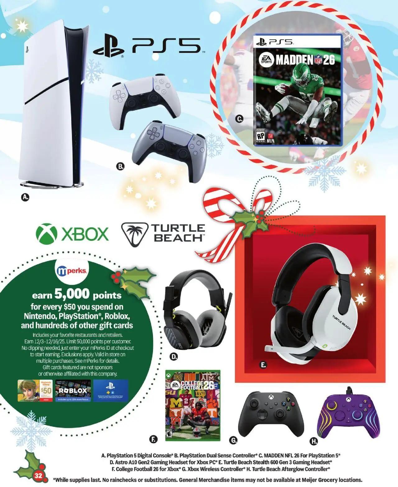 meijer - Meijer Holiday Gift Guide - 10/08 - 12/24 2025 - page: 32