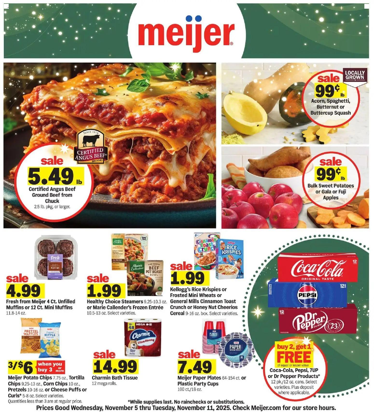 meijer - Meijer Weekly Ad - MI - 11/05 - 11/11 2025