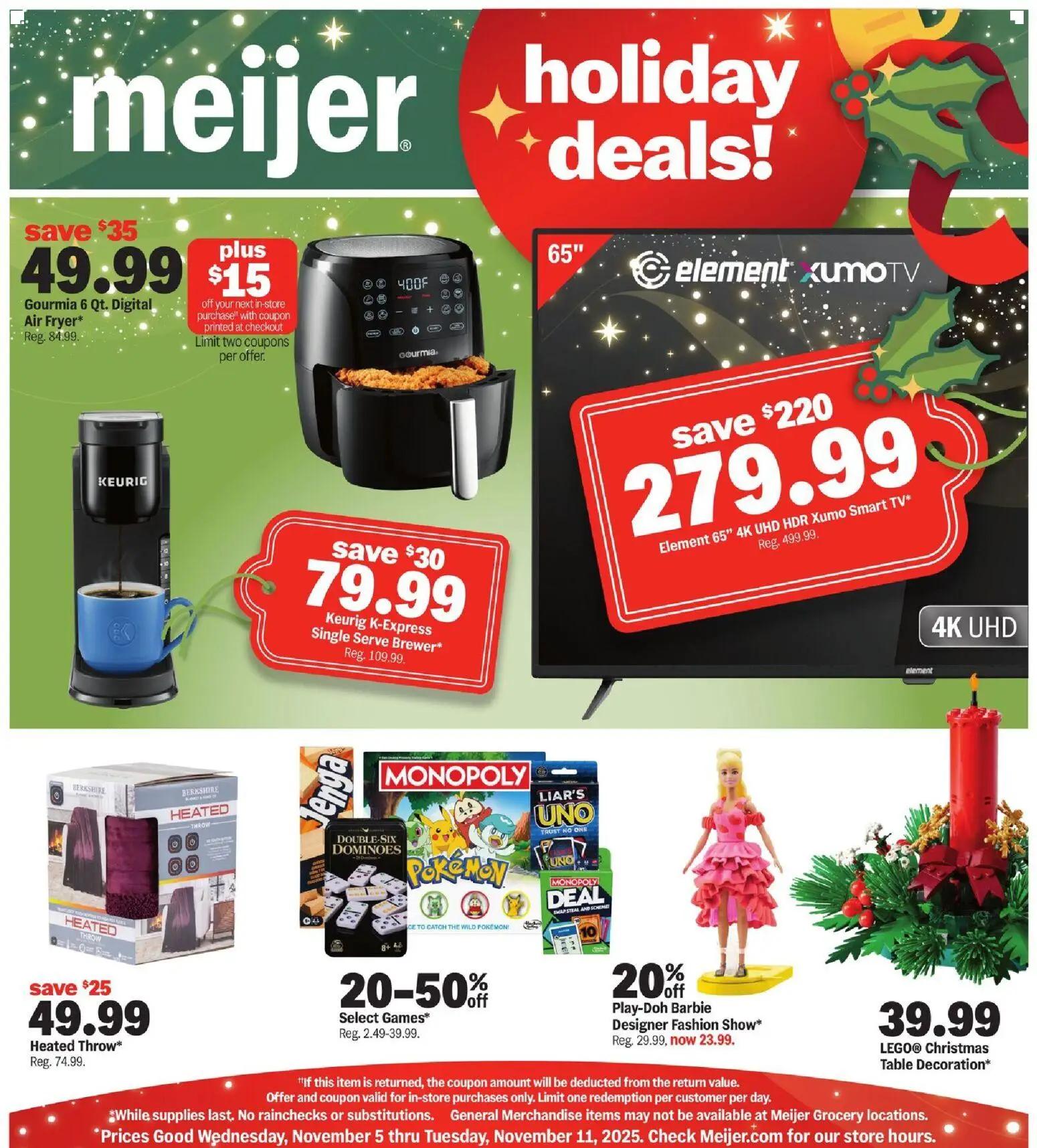 meijer - Meijer Pullout GM - MI - 11/05 - 11/11 2025