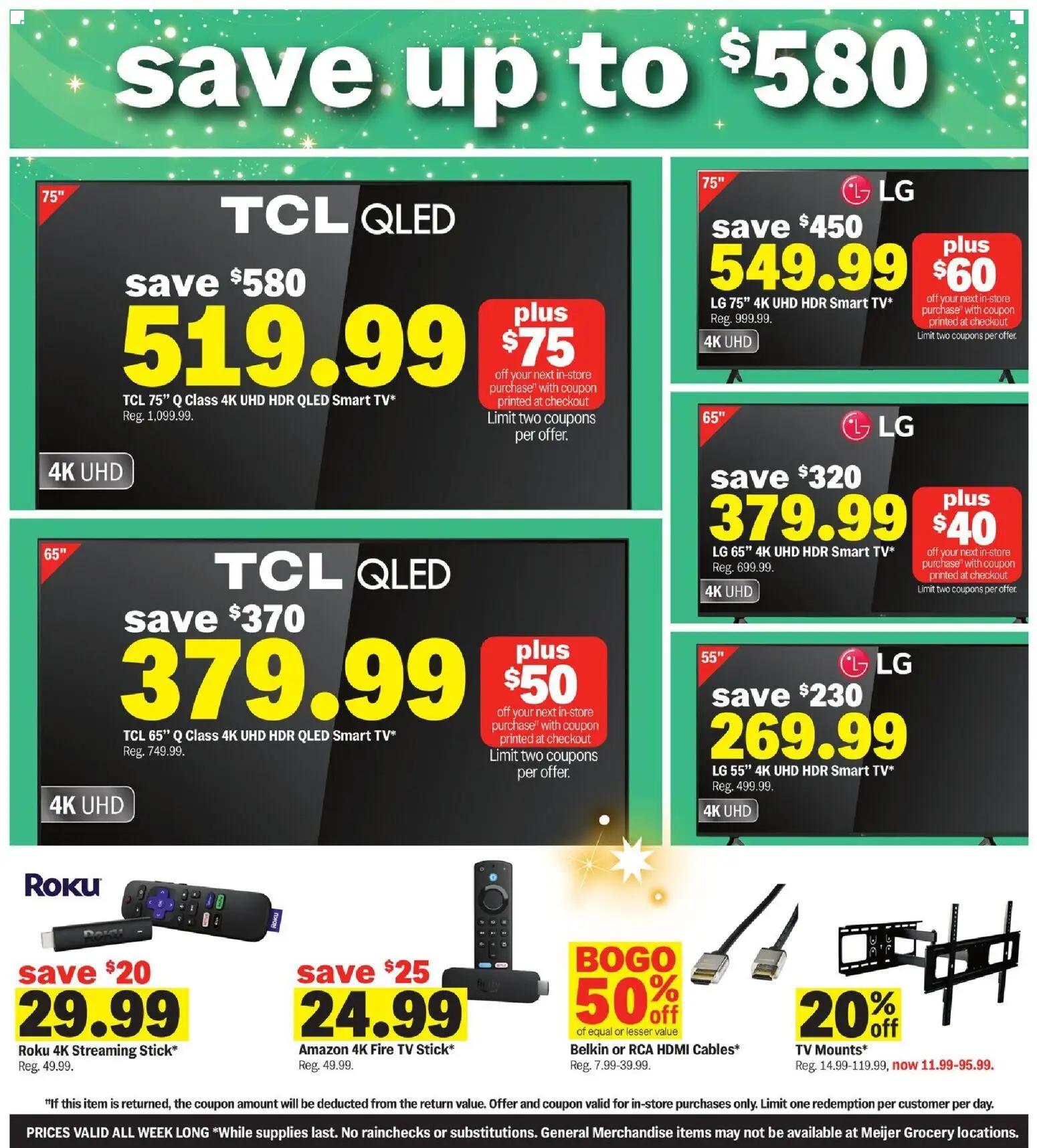 meijer - Weekly ads Meijer BLACK FRIDAY from 11/23/2025 - page: 24