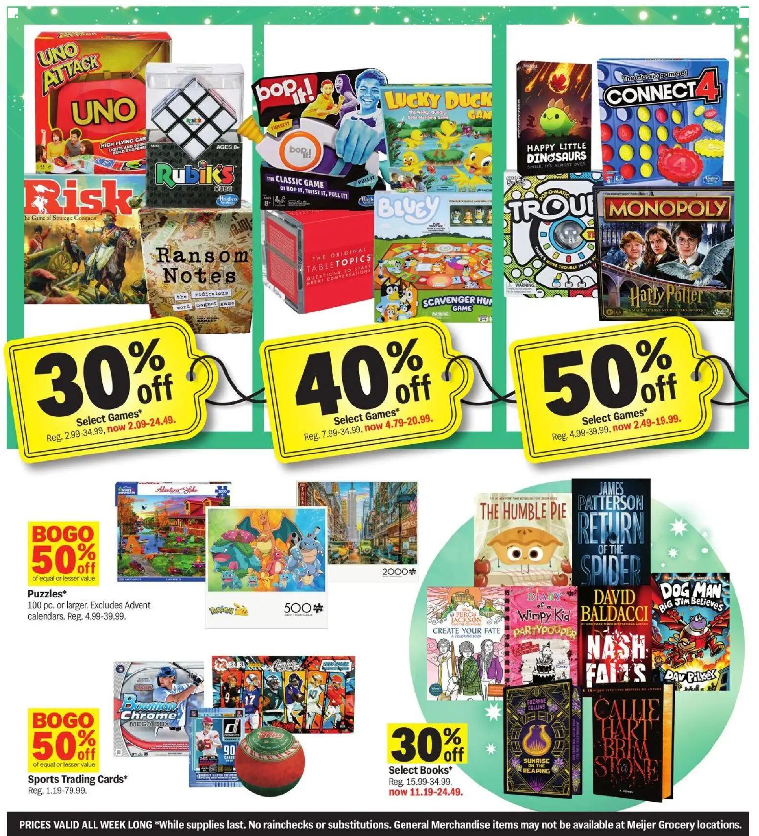 meijer - Weekly ads Meijer BLACK FRIDAY from 11/23/2025 - page: 22