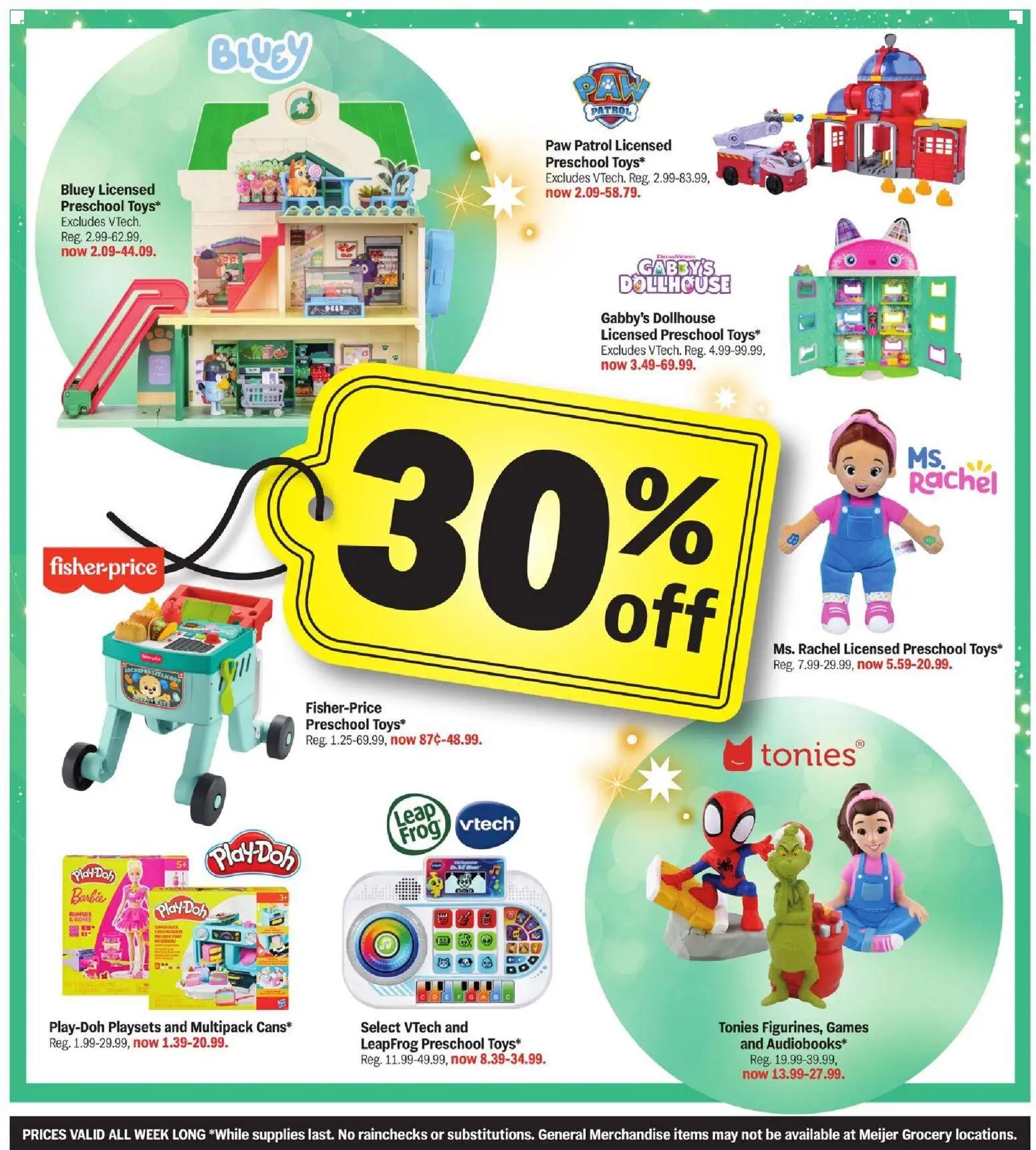 meijer - Weekly ads Meijer BLACK FRIDAY from 11/23/2025 - page: 17