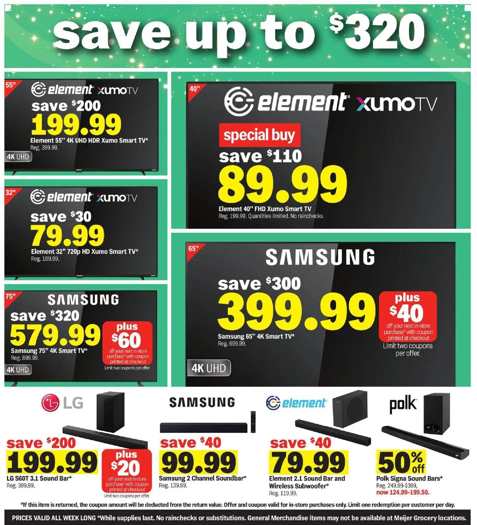 meijer - Weekly ads Meijer BLACK FRIDAY from 11/23/2025 - page: 25
