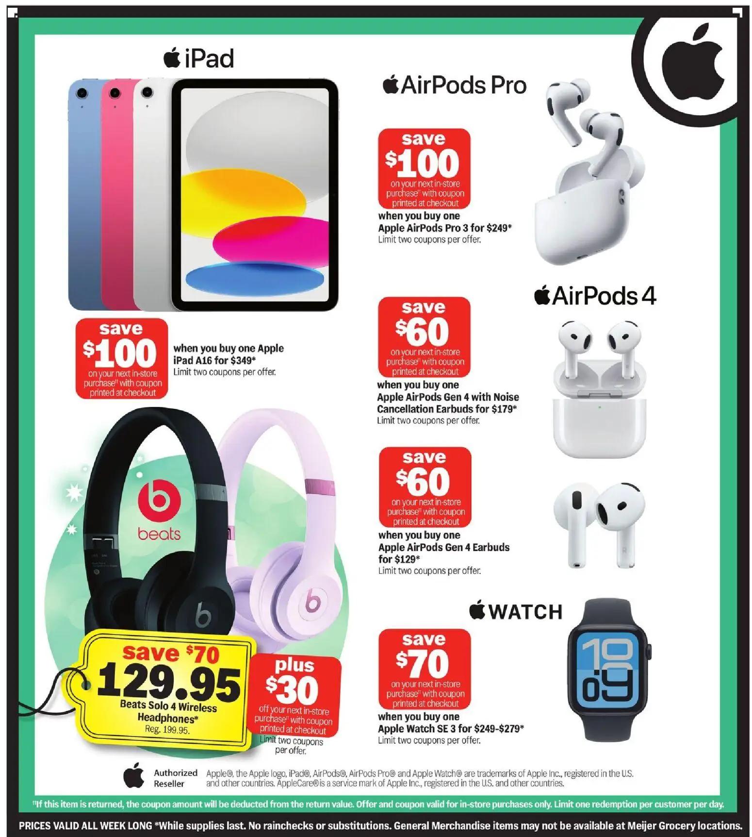 meijer - Weekly ads Meijer BLACK FRIDAY from 11/23/2025 - page: 28