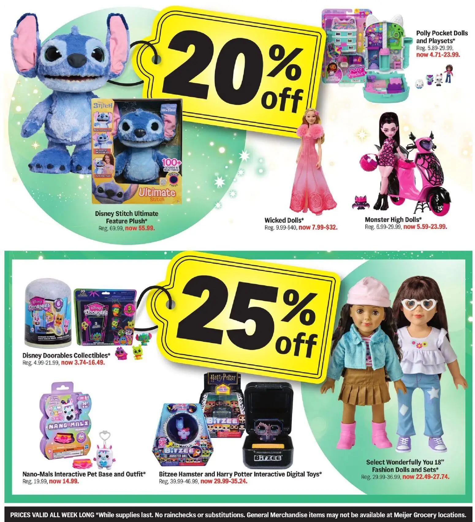 meijer - Weekly ads Meijer BLACK FRIDAY from 11/23/2025 - page: 19