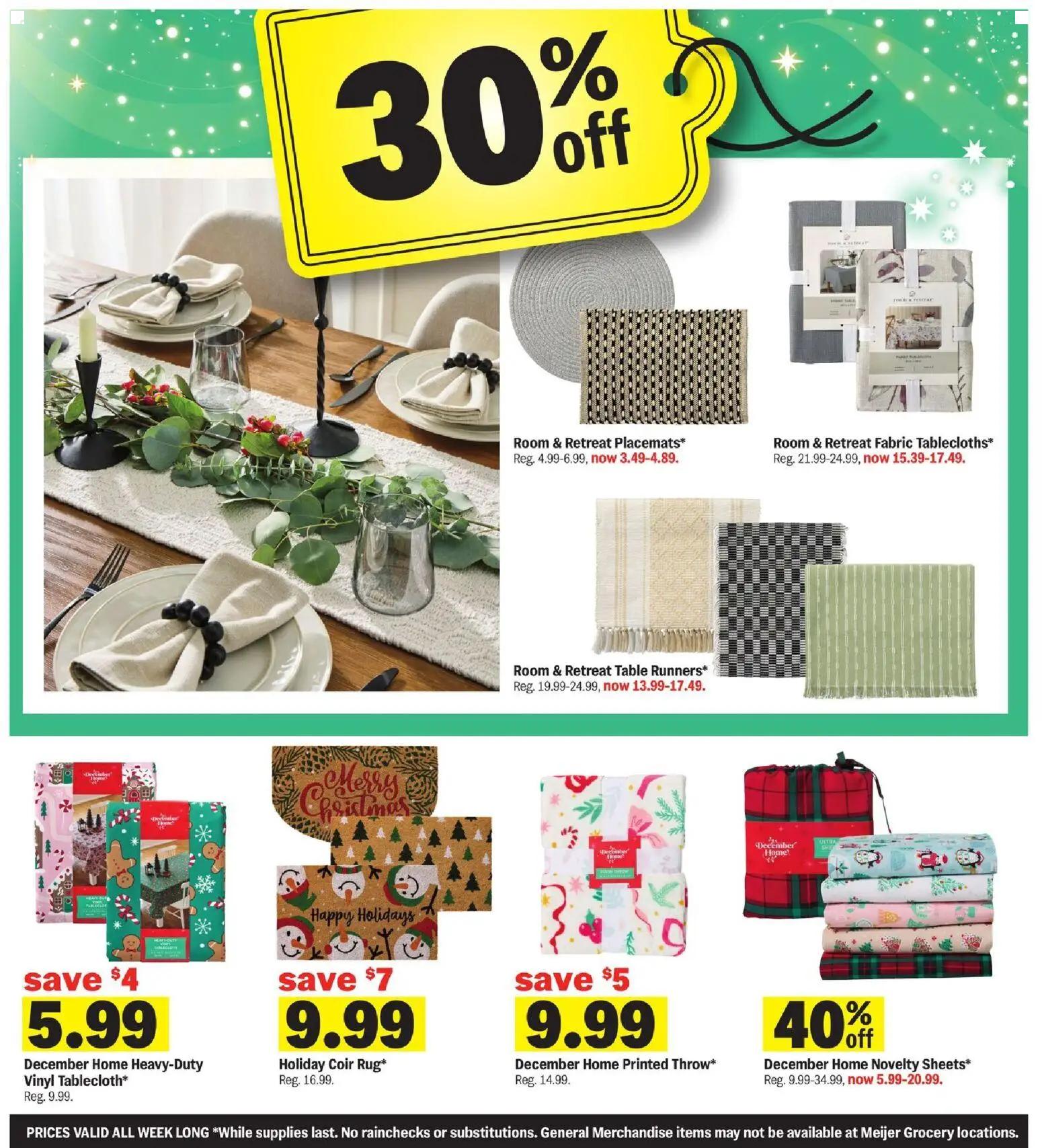 meijer - Weekly ads Meijer BLACK FRIDAY from 11/23/2025 - page: 9
