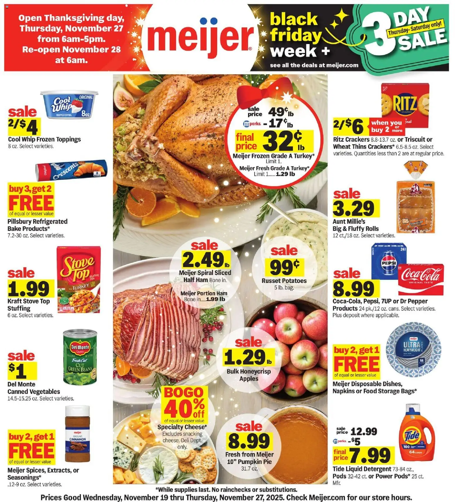 meijer - Meijer Weekly Ad - 11/19 - 11/25 2025