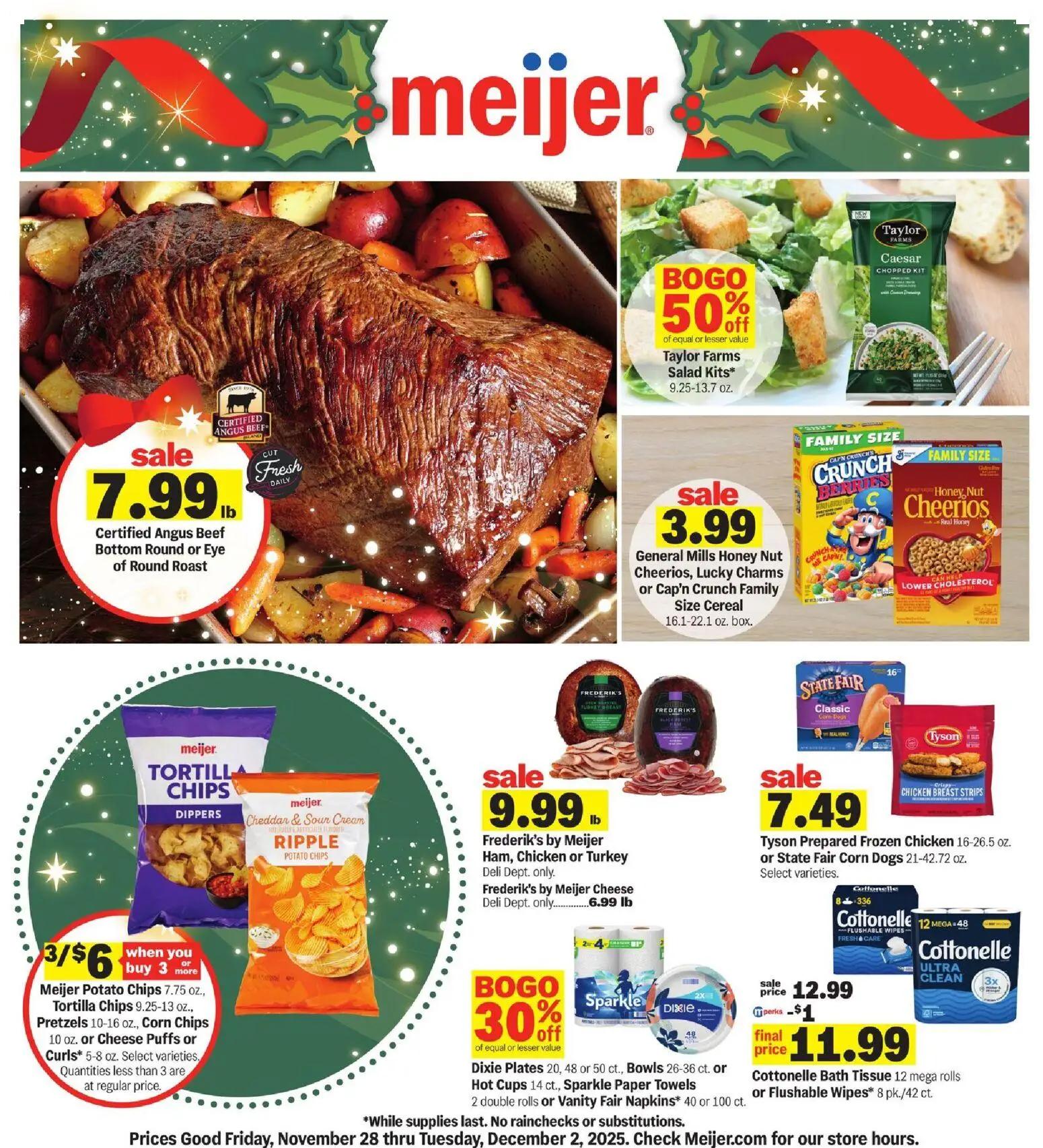 meijer - Meijer Weekly Ad - 11/28 - 12/02 2025