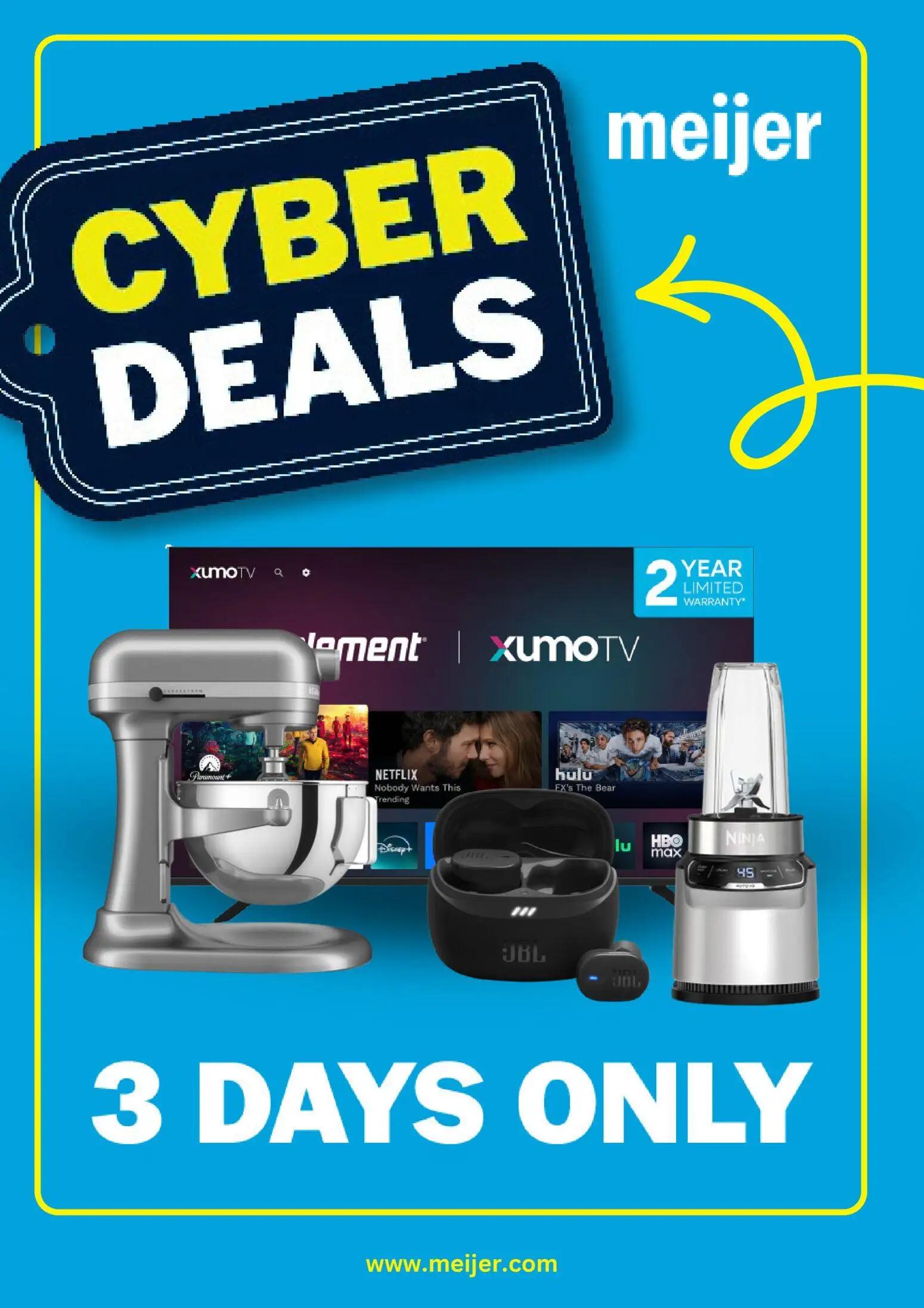 meijer - Meijer Cyber Deals - 11/30 - 12/02 2025