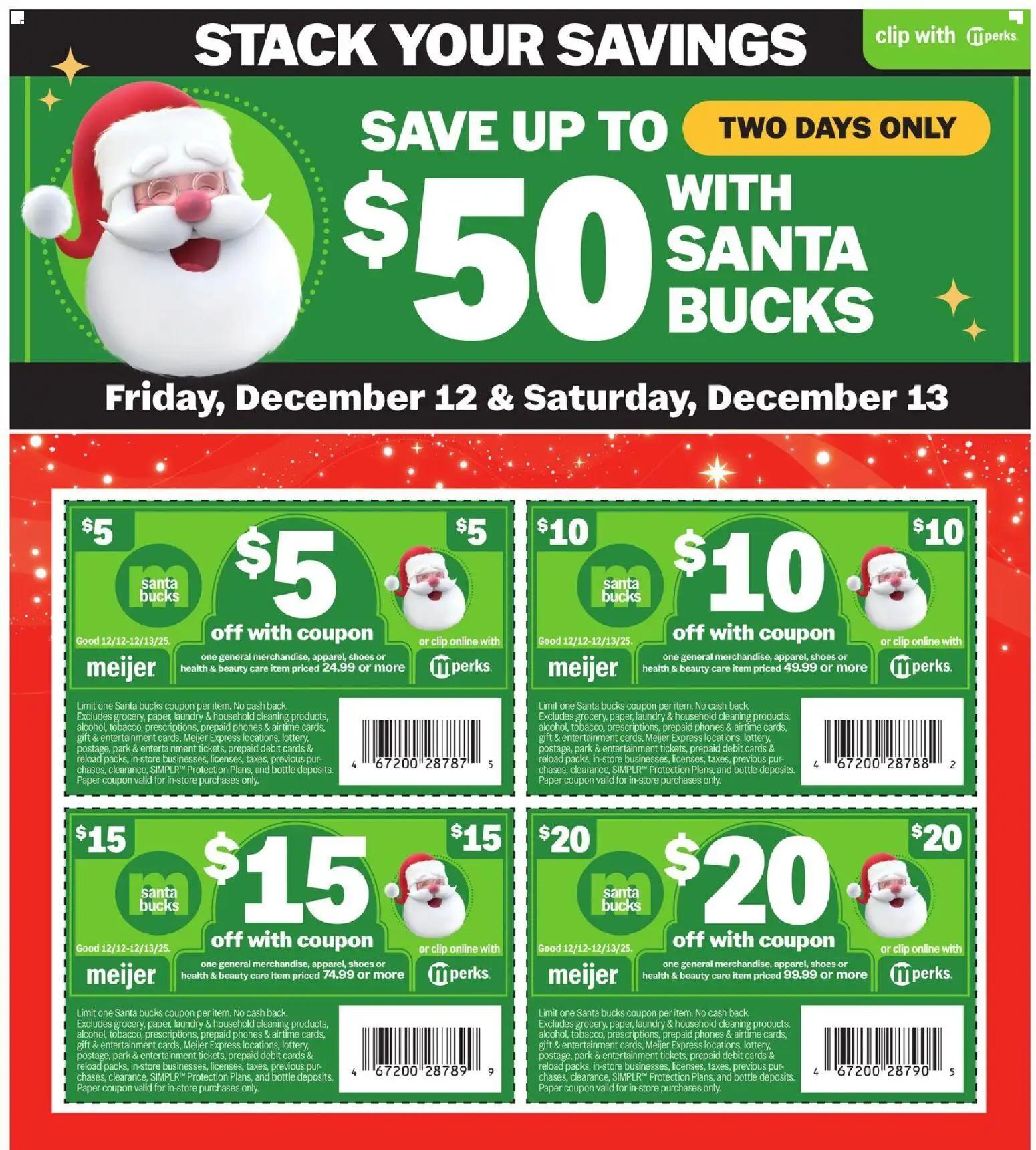 meijer - Meijer Super Sale - 12/12 - 12/13 2025
