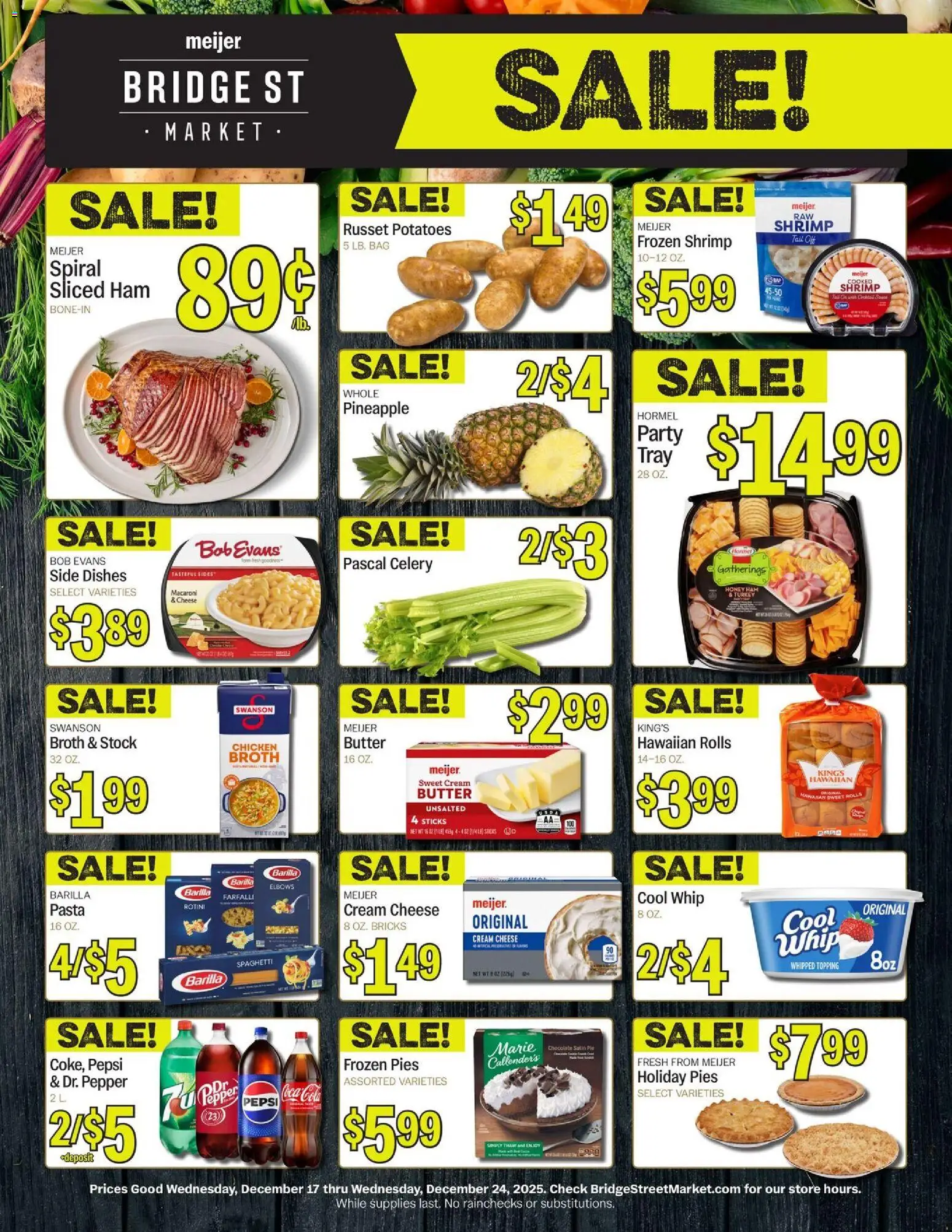 meijer - Meijer Bridge Street Market - 12/17 - 12/24 2025