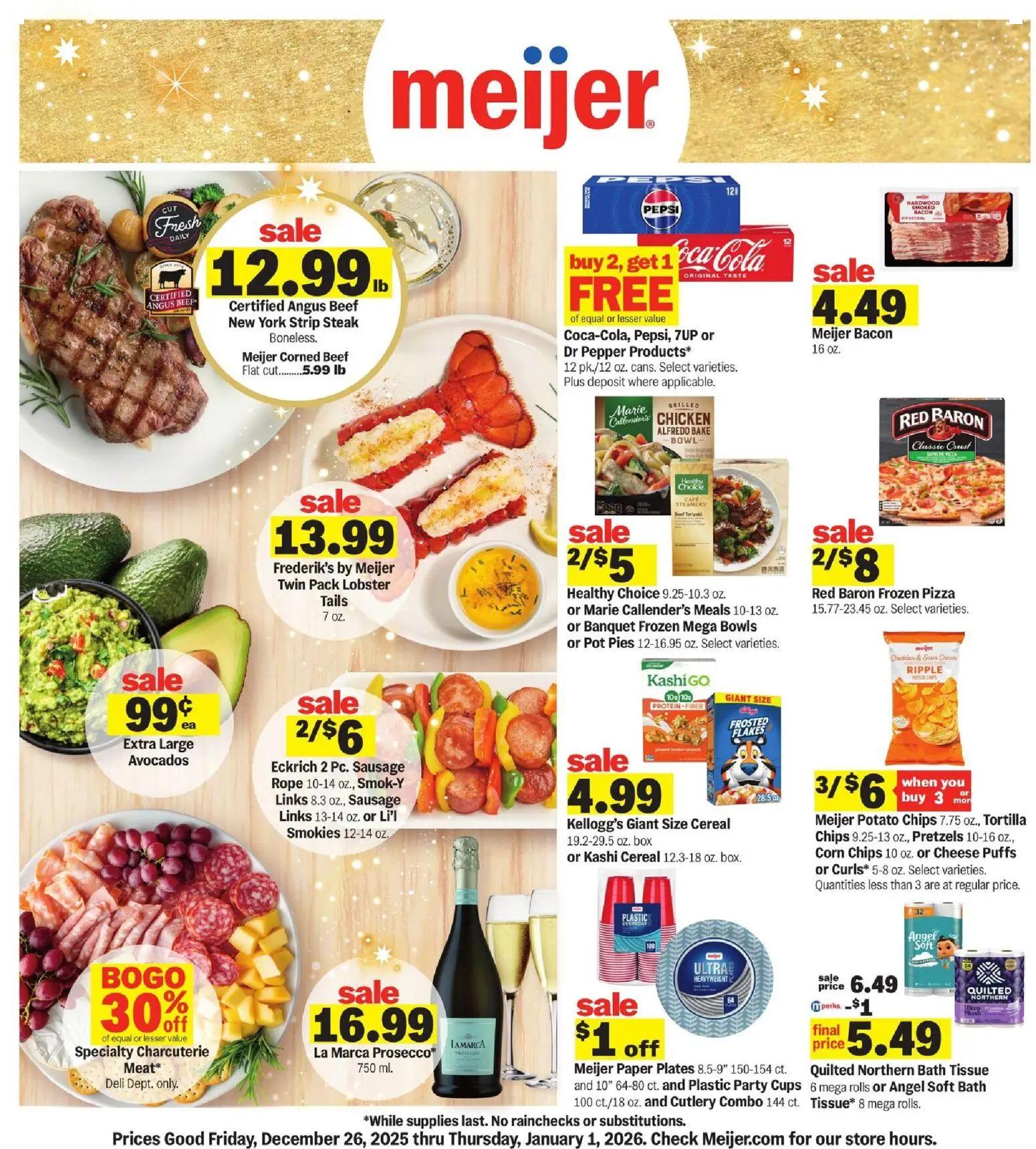 meijer - Meijer Weekly Ad - 12/26/2025 - 01/01/2026 2025